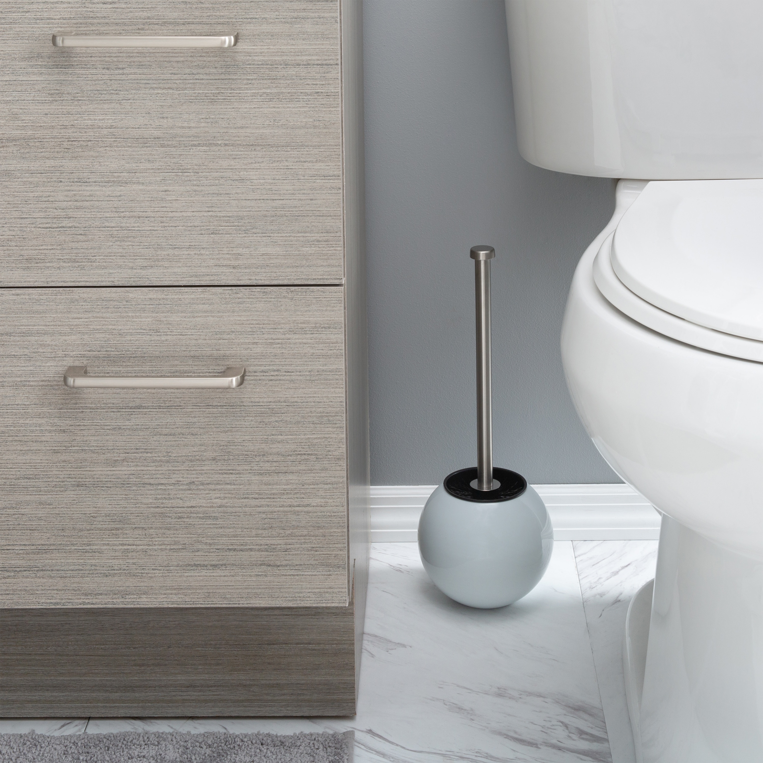 Bath Bliss 4982-WHITE Toilet-Brush-Holders - View #4