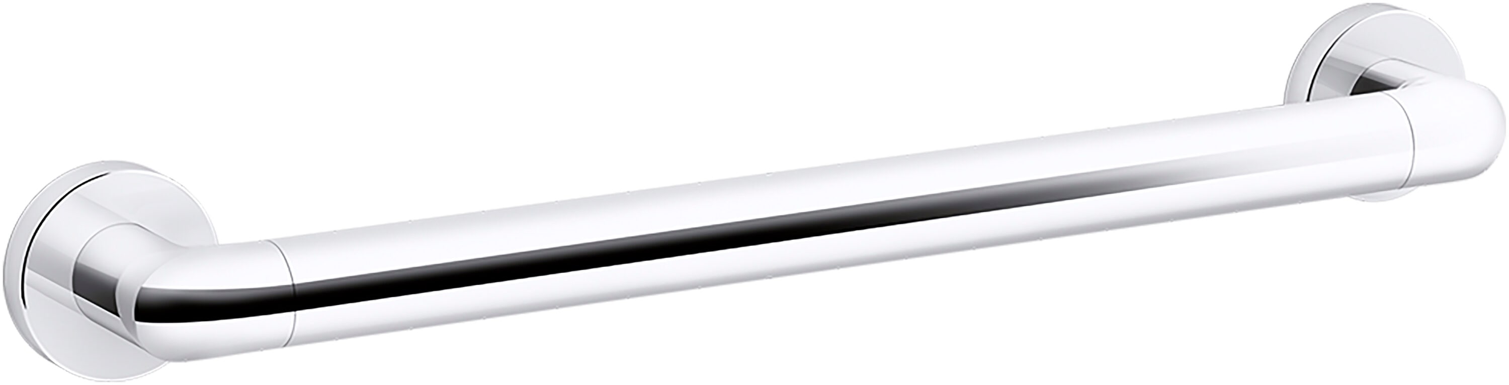 KOHLER K-24549-CP Kumin 18-in Polished Chrome Wall mount ADA Compliant Grab Bar ( 300-lb Weight Capacity )