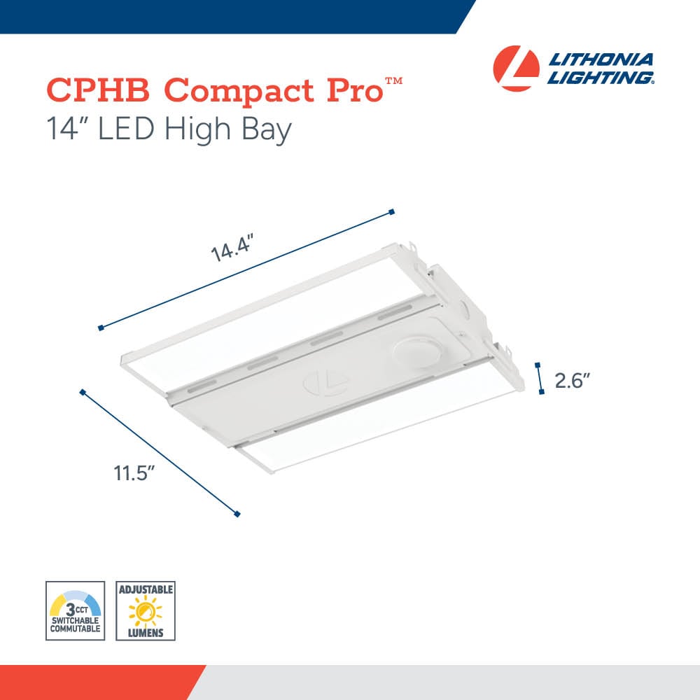 Lithonia Lighting CPHBALO13SWW9DWH High-Bay-Lights - View #5