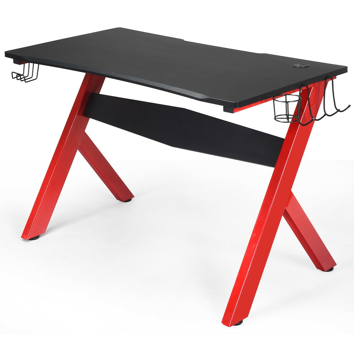 CASAINC WF-HYSN-61561 48.5-in Red Modern/Contemporary Gaming Desk
