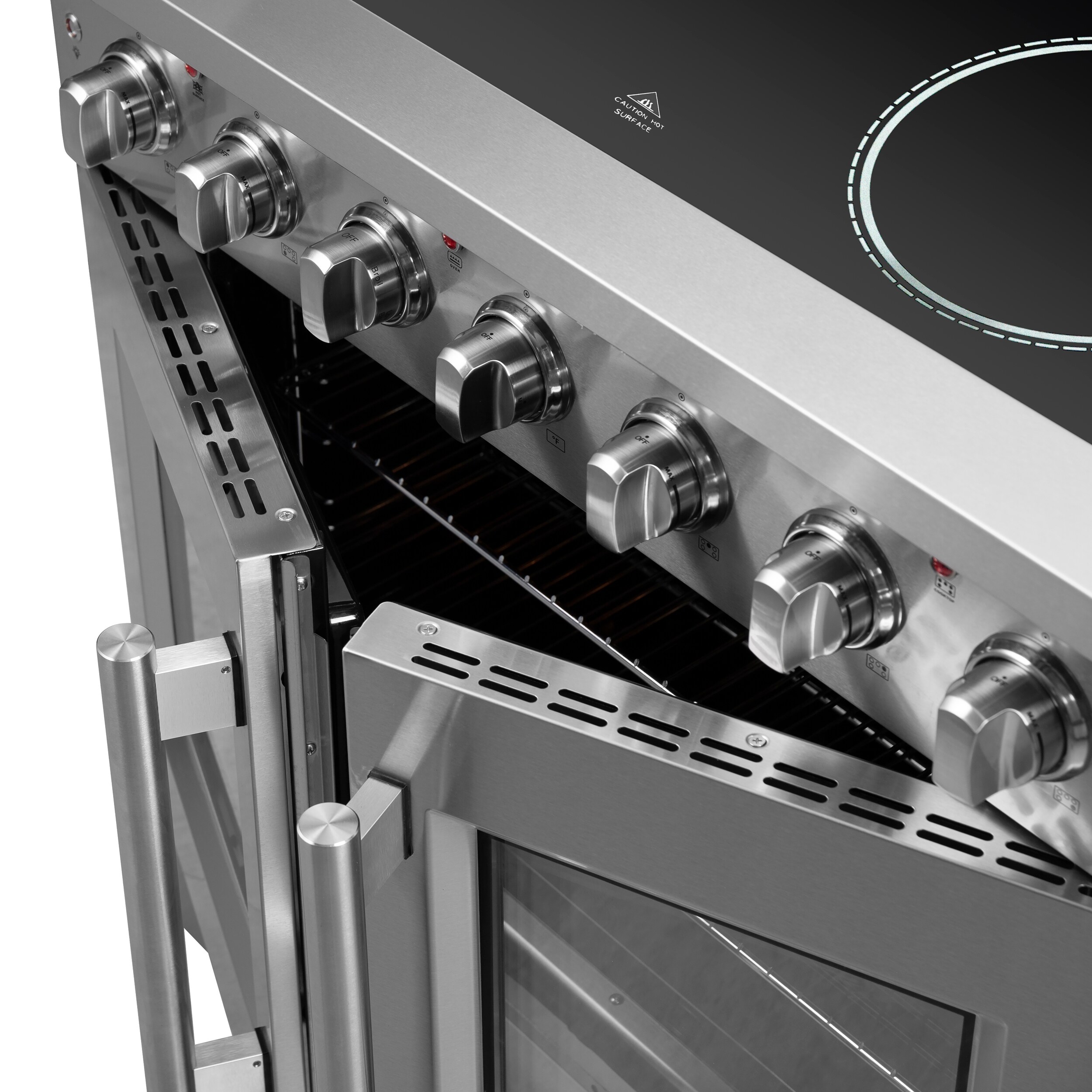 36” Electric Range – 2 French Plates and Griddle - Standard Oven