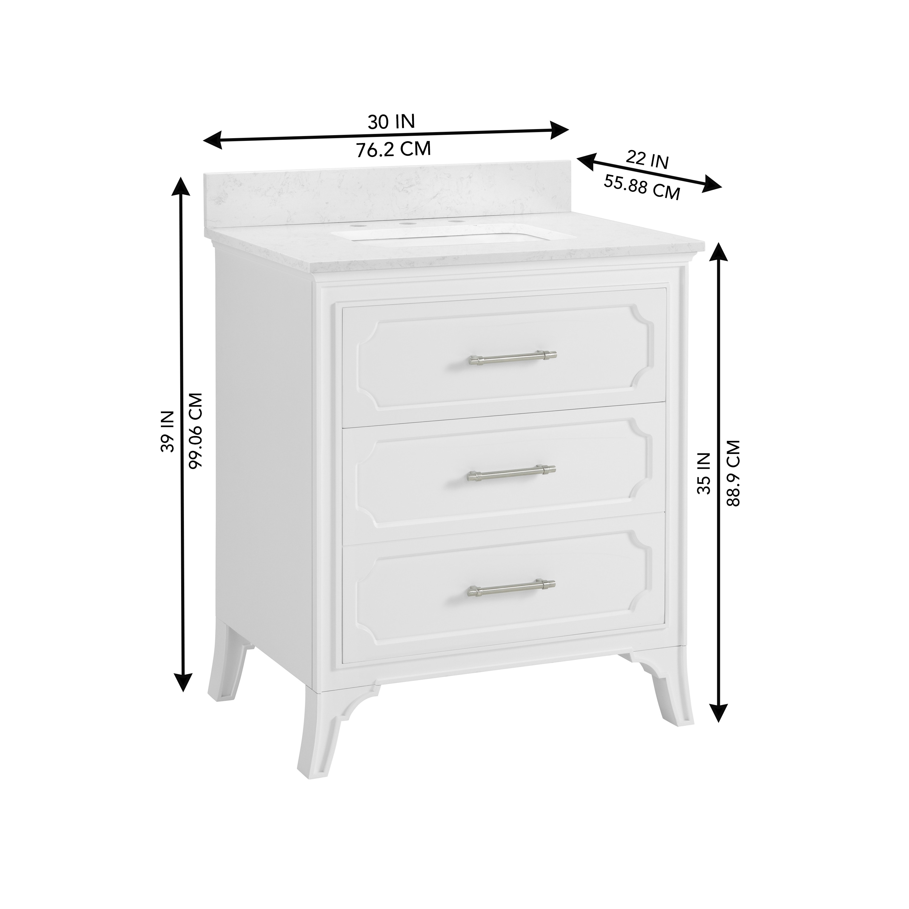 allen + roth 1605VA-30-201-925 Bath-Vanity-Combo - View #16