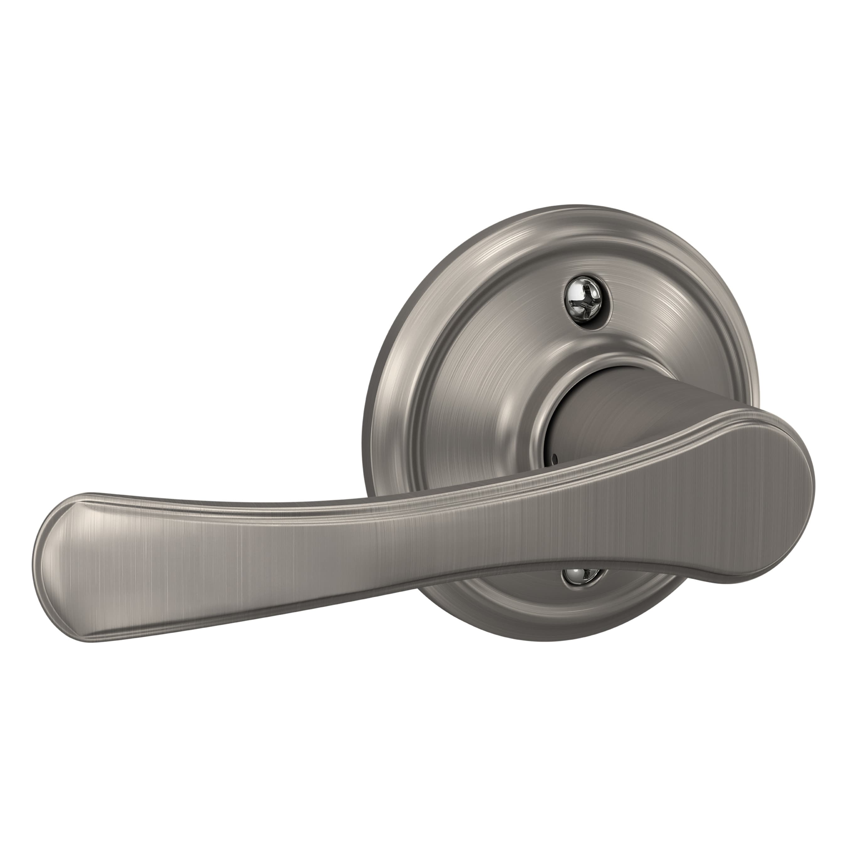 Schlage F170 VLA 619 Avila Satin Nickel Interior Hall/Closet Dummy Door Handle