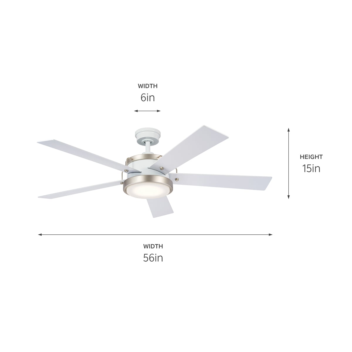 Kichler 330045WH Ceiling-Fans - View #7