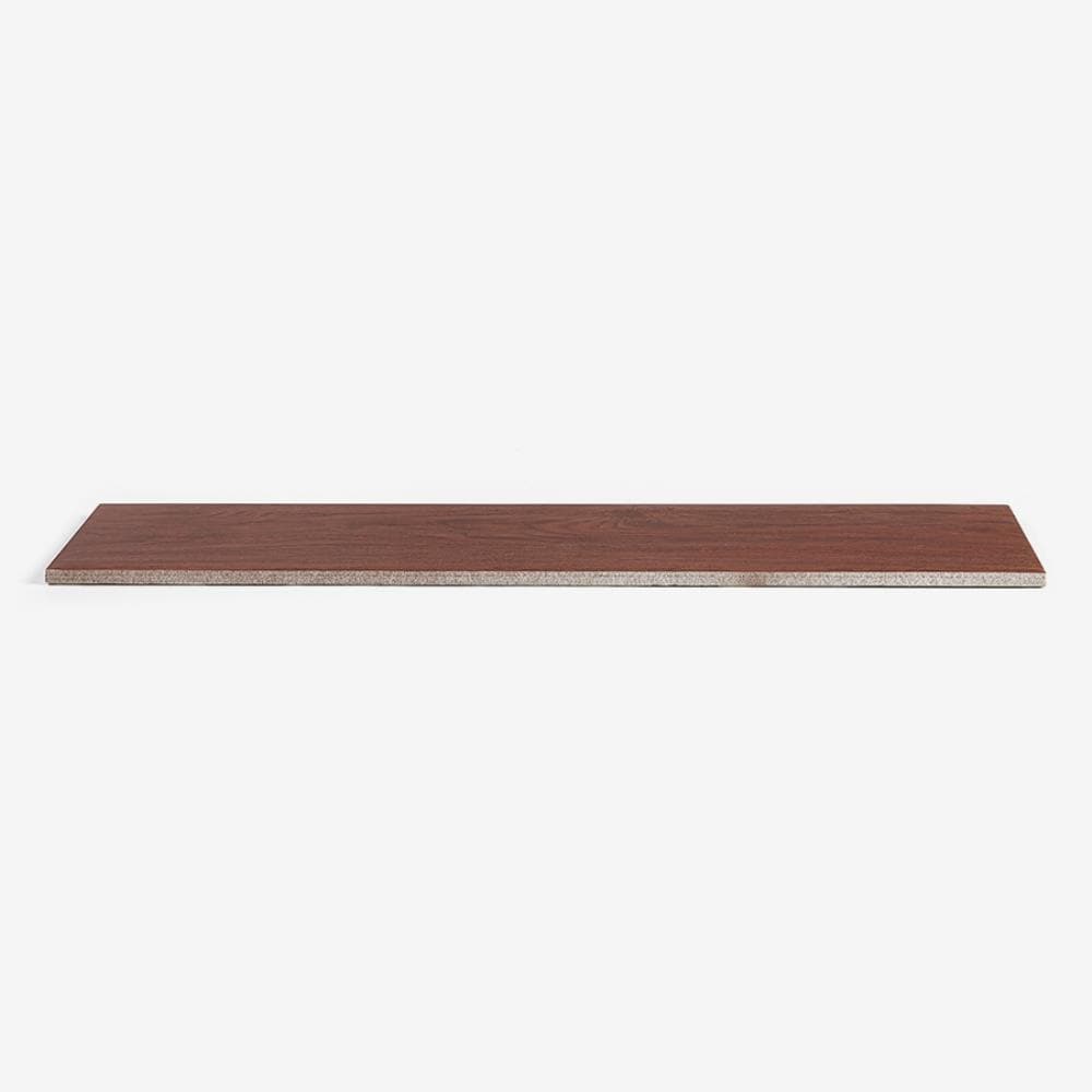 Style Selections Serso 12 Pack Mahogany 6 In X 24 In Glazed Porcelain Floor And Wall Tile In The 7185