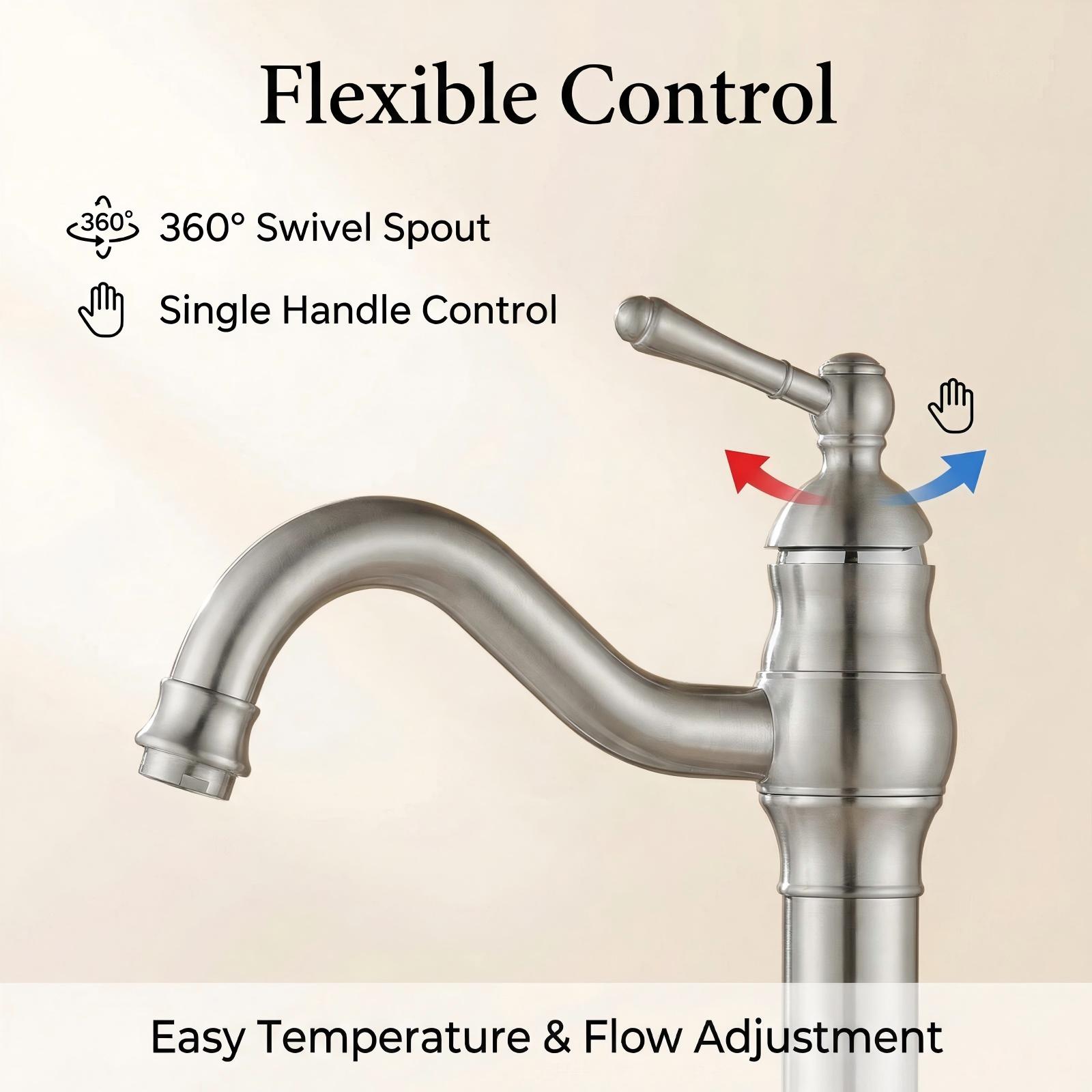 BYH VH1006-BN Lavatory-Faucets - View #5