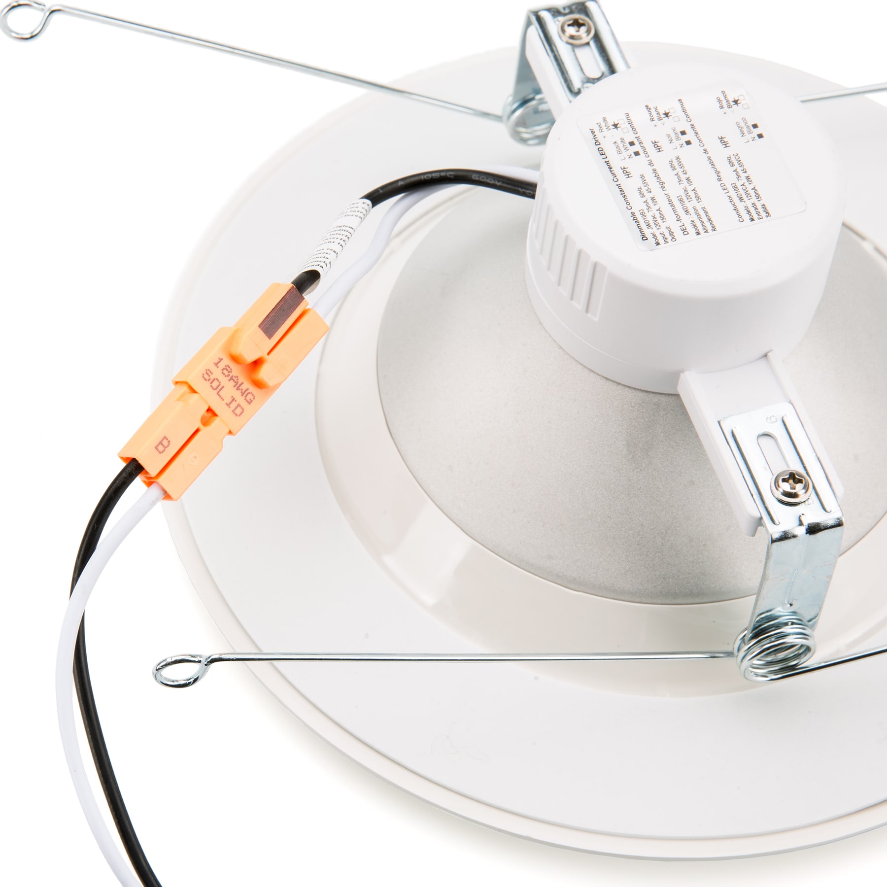 DUSKTEC Spot LED Encastrable 7W 660LM, RGB Encastré Lampe LED Plafonnier,  Multic