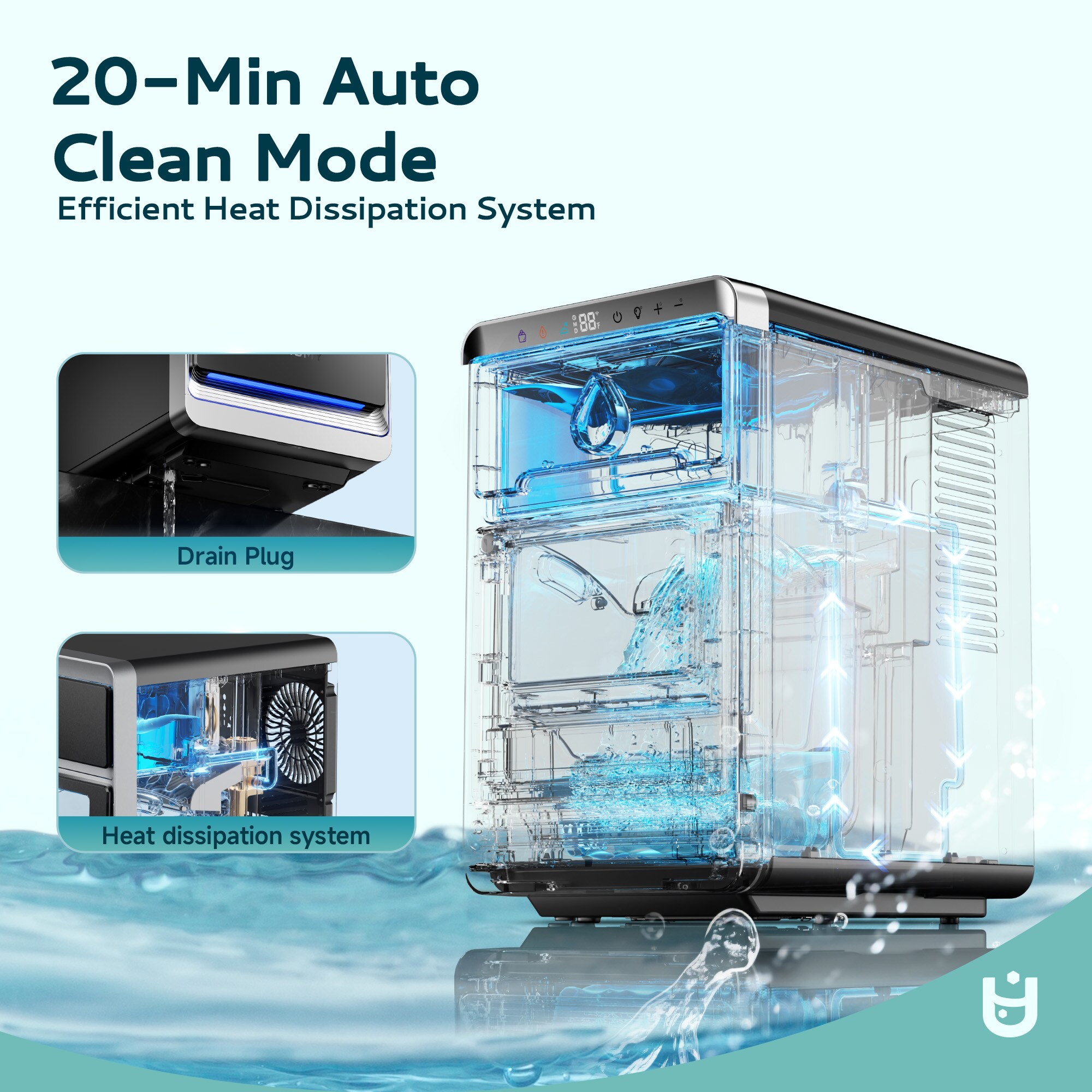 Euhomy IM022-LBS-E-LS-SC Ice-Makers - View #9
