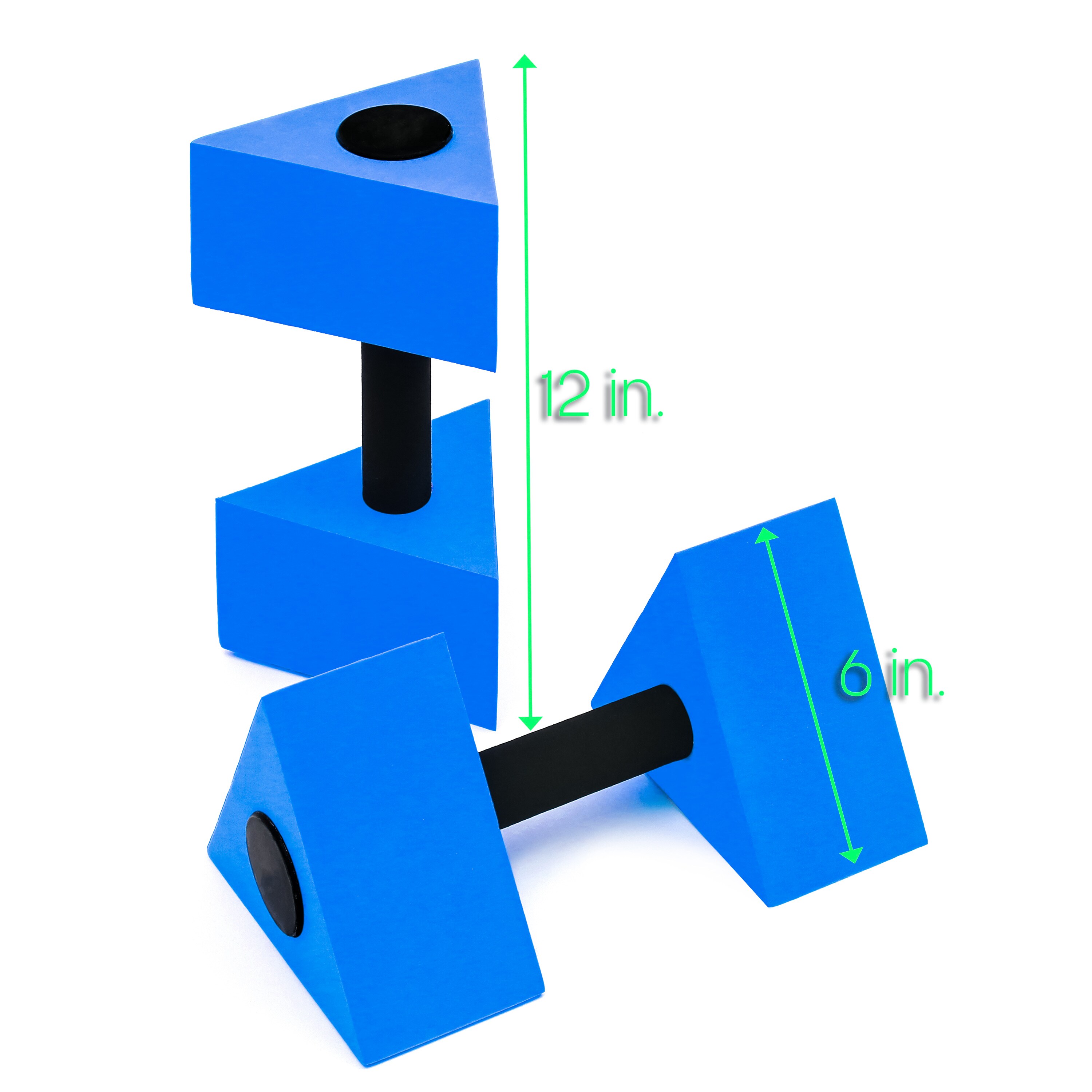 Trademark Innovations BARBLS-WTR-TRI dumbbells - View #2