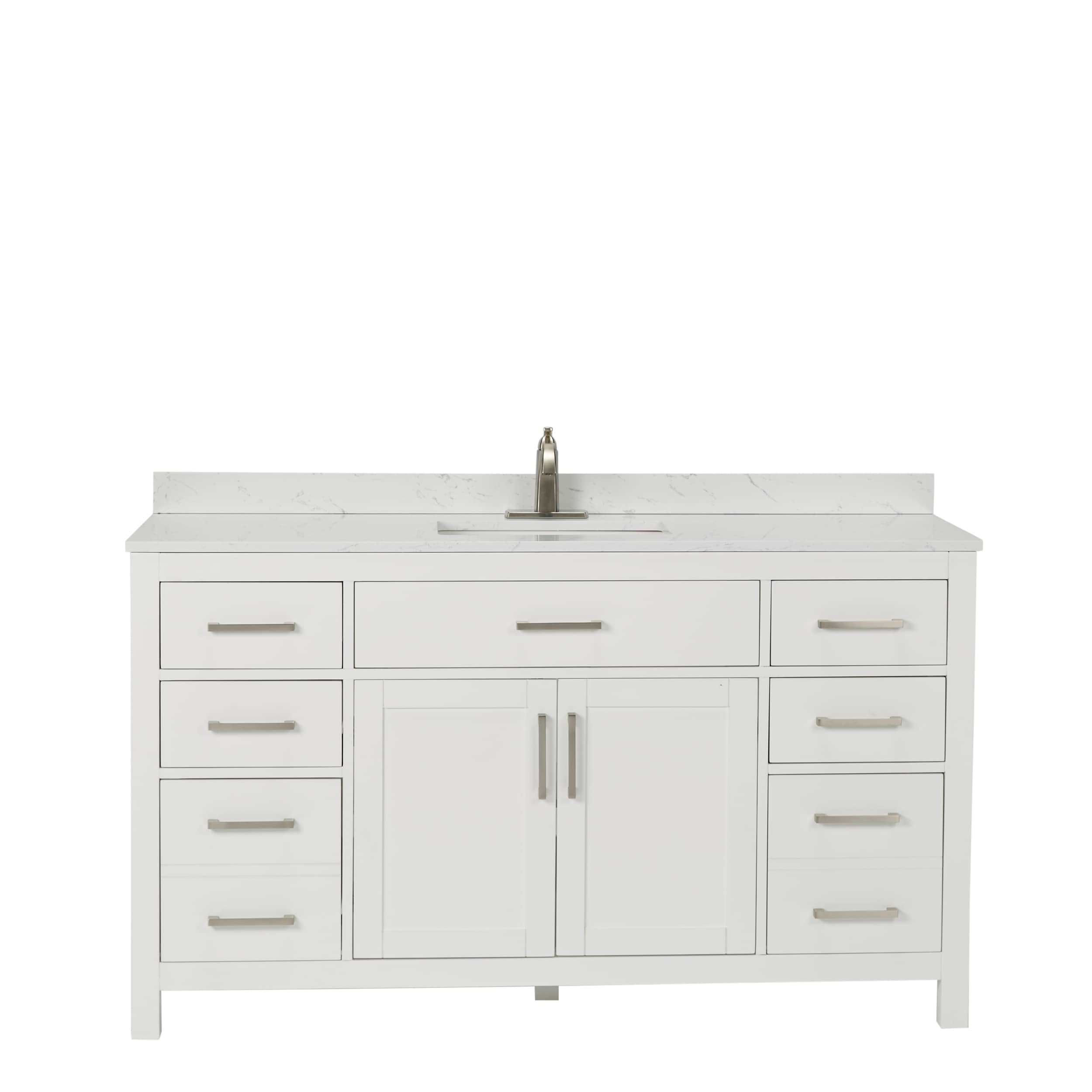 Wyndham Collection WCG242460SWHCCUNSMXX Bath-Vanity-Combo - View #8