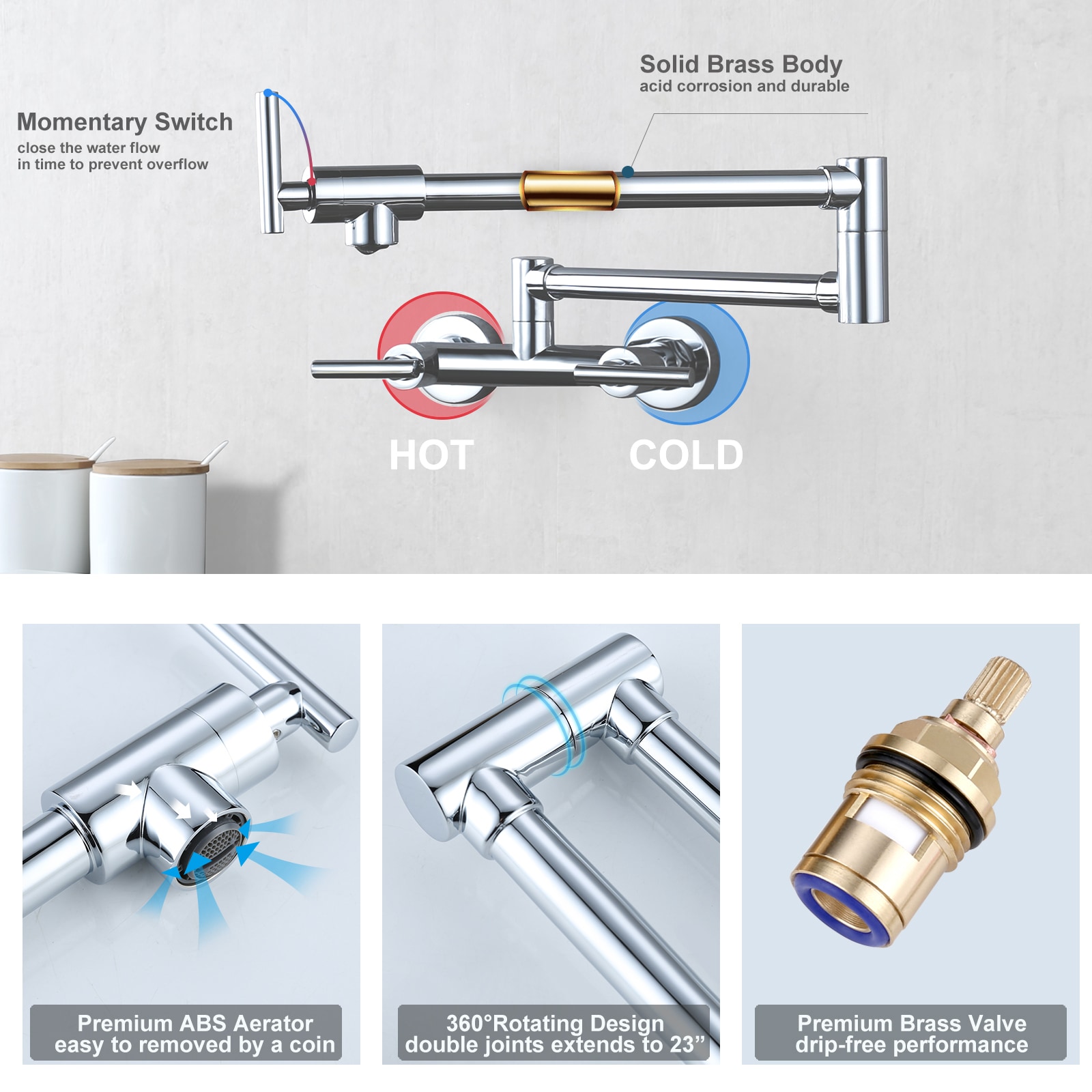 WOWOW 2311400C-LW Kitchen-Faucets - View #6