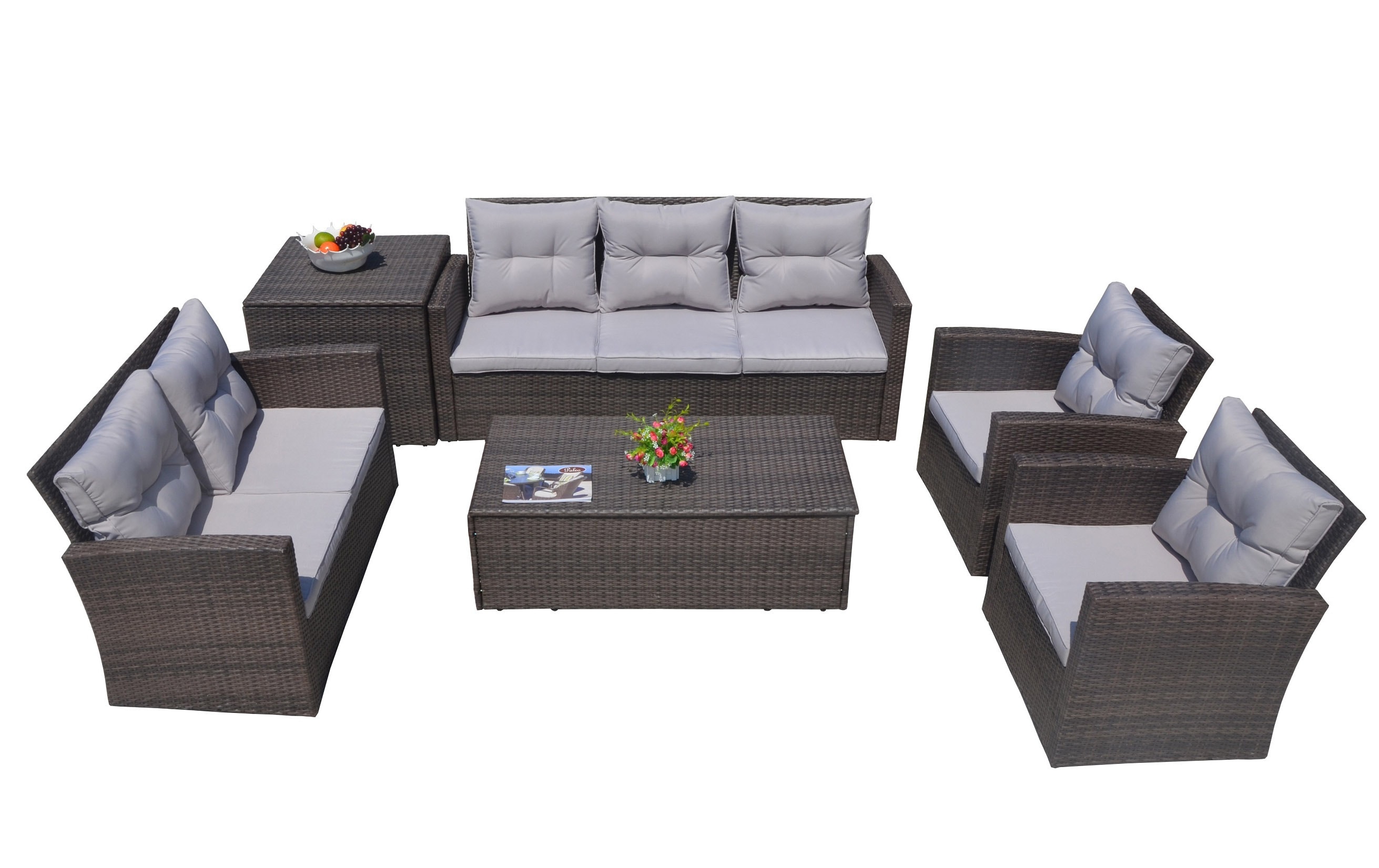 Lowes outdoor best sale sectional sofa