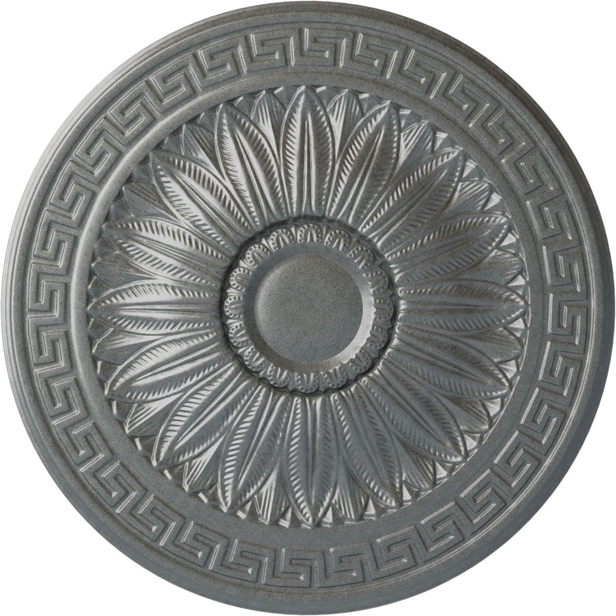 Ekena Millwork CM20HAPLS Randee 20-in W x 20-in L Painted Platinum Polyurethane Whole Ceiling Medallion