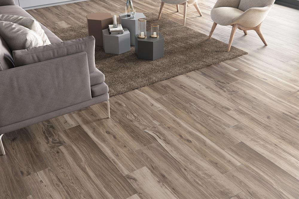 FLOORS 2000 Amazonia 6-Pack Canela 8-in x 36-in Matte Porcelain Wood ...
