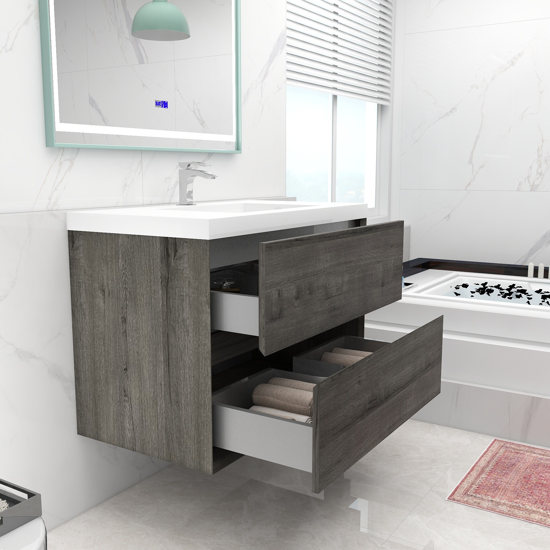 BV Better Vanity SLIM36-SO Bath-Vanity-Combo - View #7