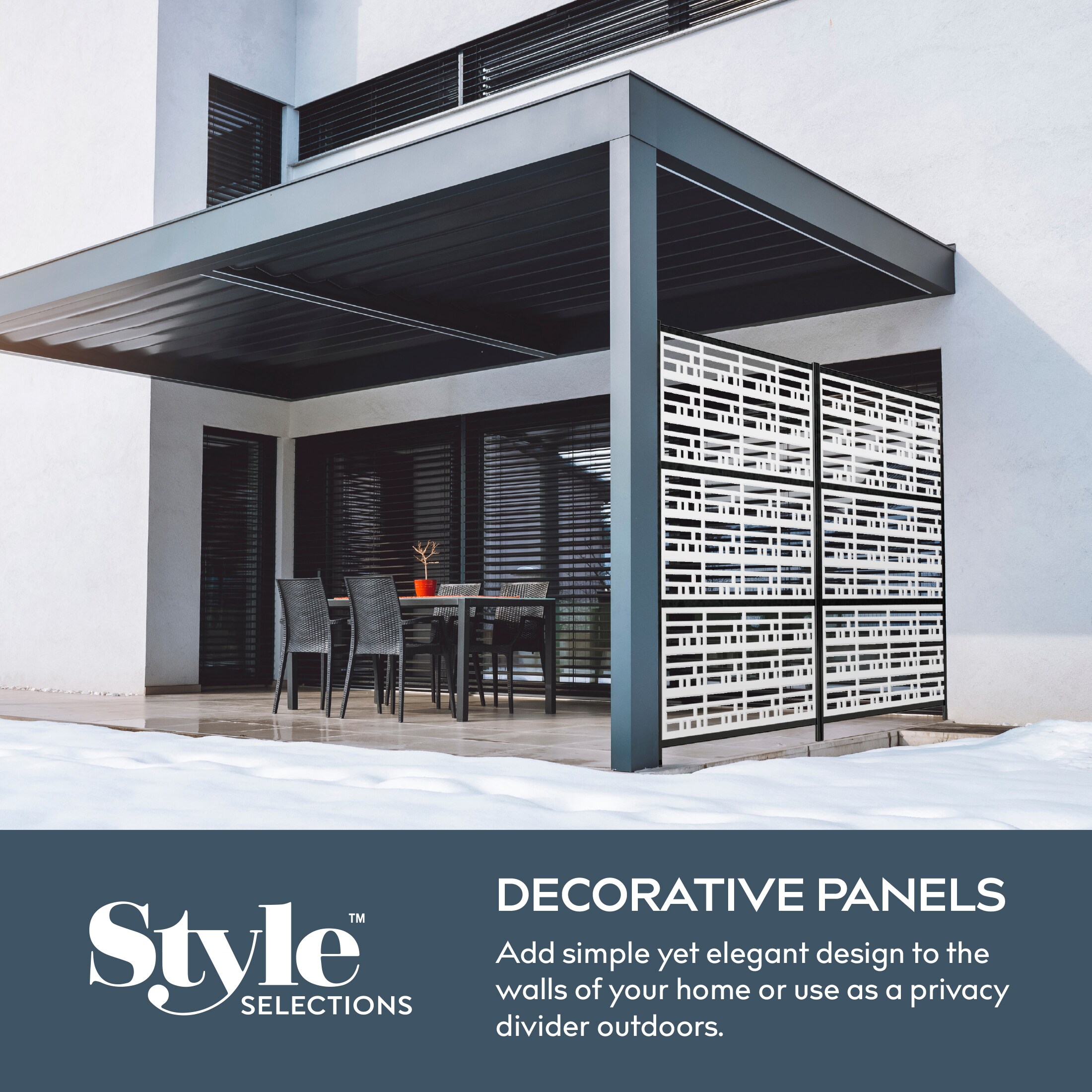 Style Selections 63421-1 lattice - View #2