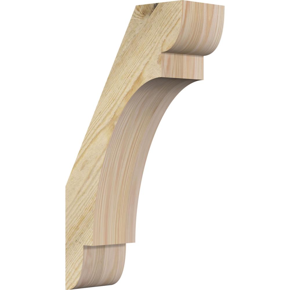Ekena Millwork BRC04X10X18OLY00RDF 4-in x 10-in x 18-in Douglas Fir Unfinished Wood Olympic rough sawn