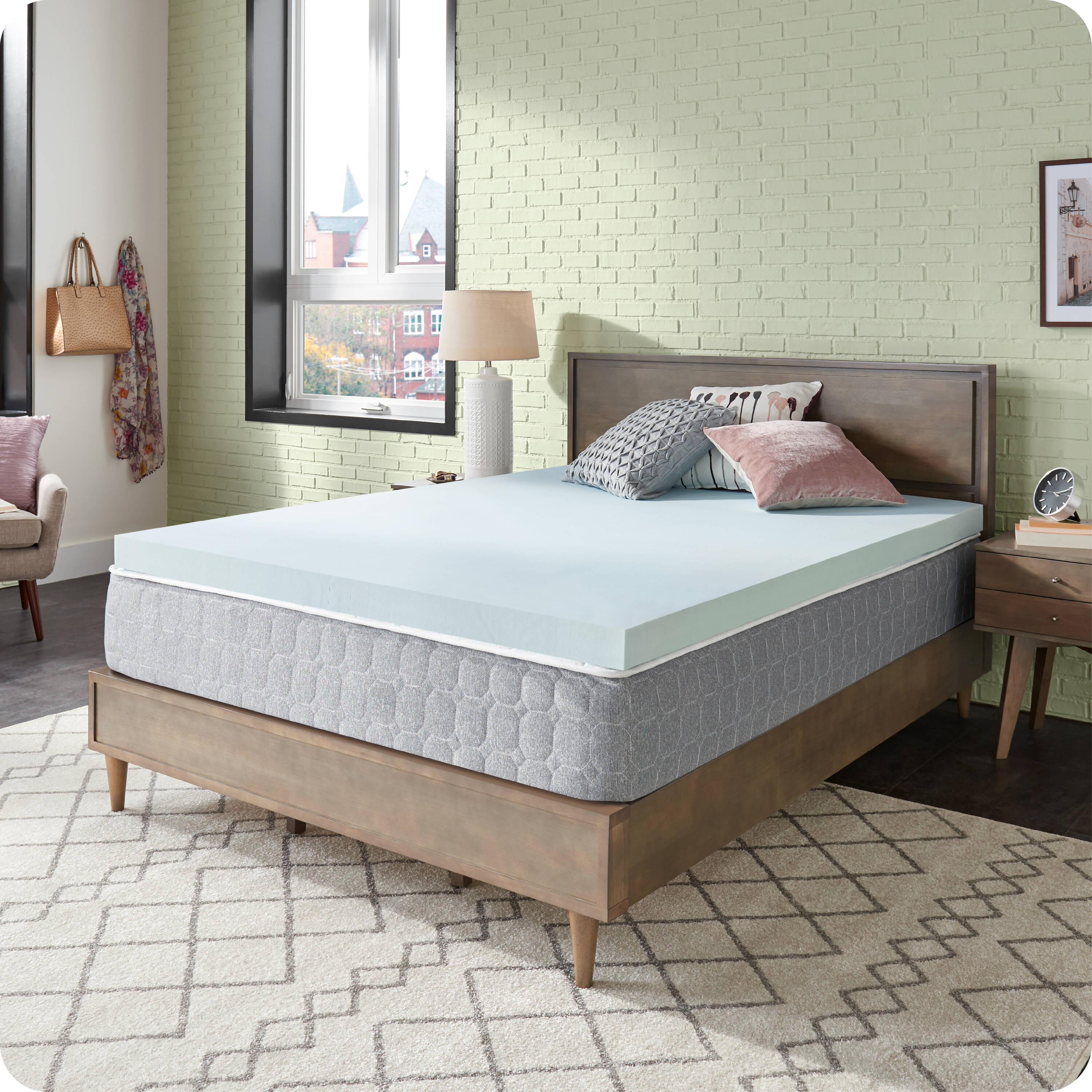 Sealy Dreamlife 3" Gel Memory Foam Queen Mattress Topper