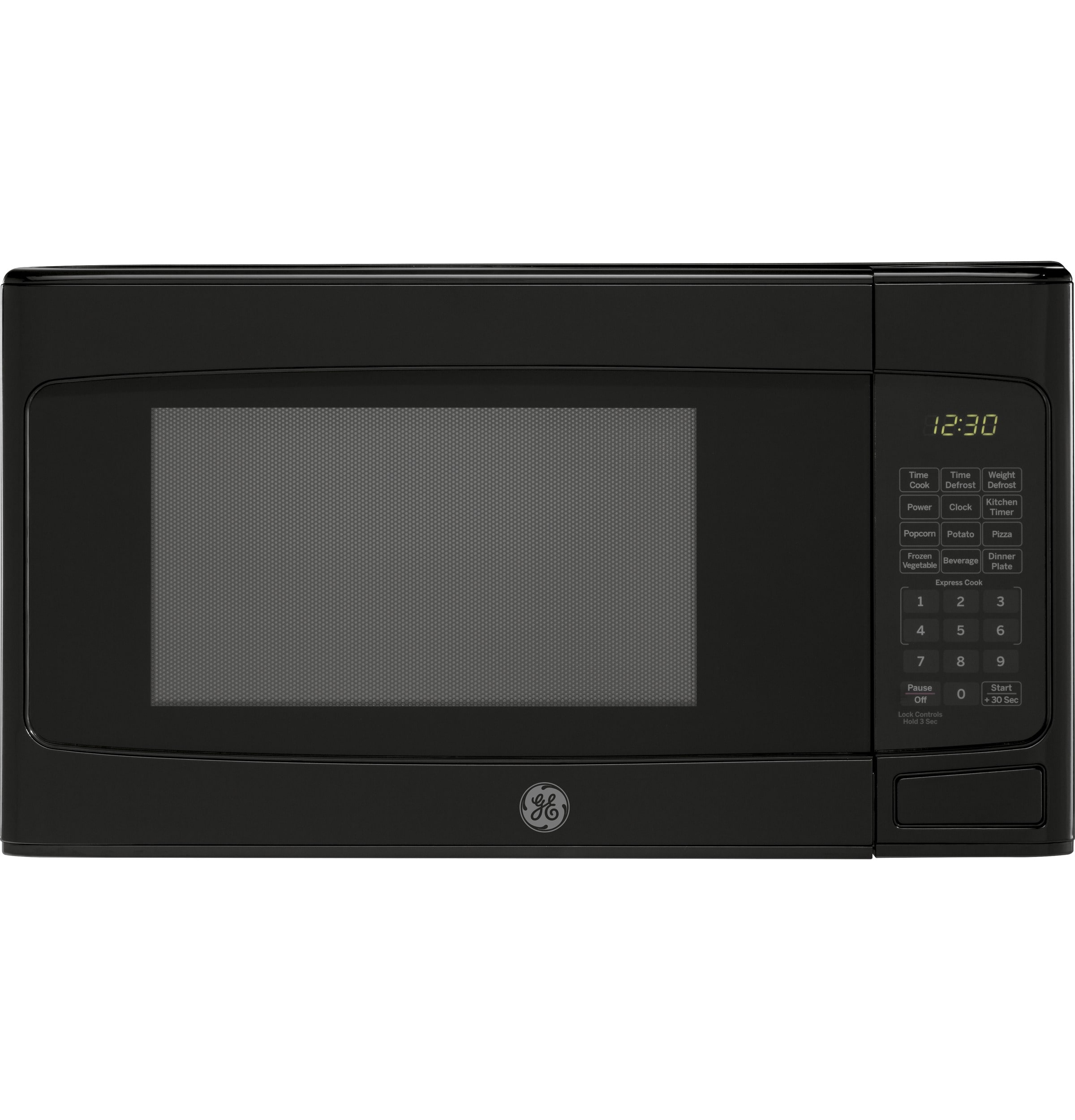GE 1.1 Cu. ft. Black Countertop Microwave JES1145DMBB