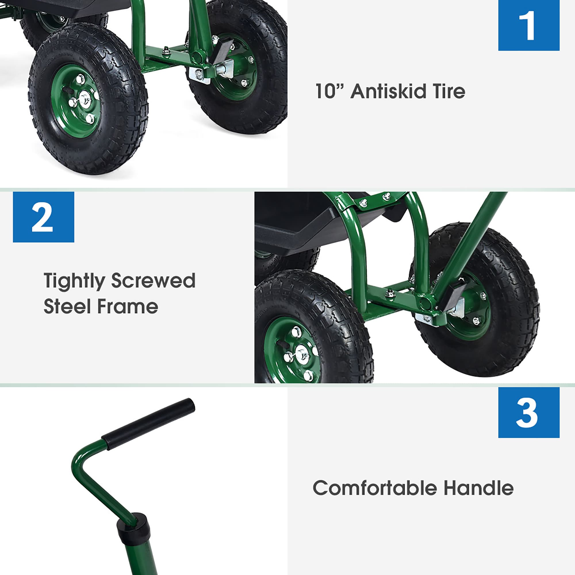 Costway GT3452 Yard-Carts - View #5