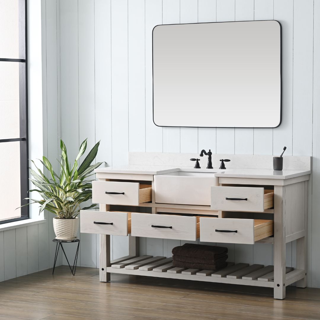 Sudio Design WESLEY-60WW-S Bath-Vanity-Combo - View #7