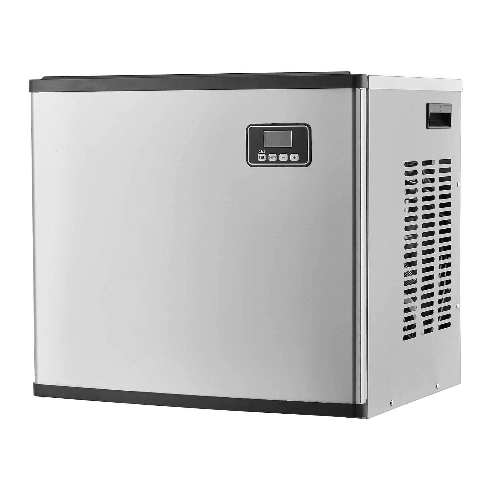 VEVOR SCFTZBJJTBXG08278V1 Commercial Ice Maker Machine - Head  360 Lbs/Day Stainless Steel Ice Machine with Self-Cleaning  Scheduled Ice-Making  Adjustable Thickness  Ideal for Restaurant Bar Cafe Hotel - Head Only