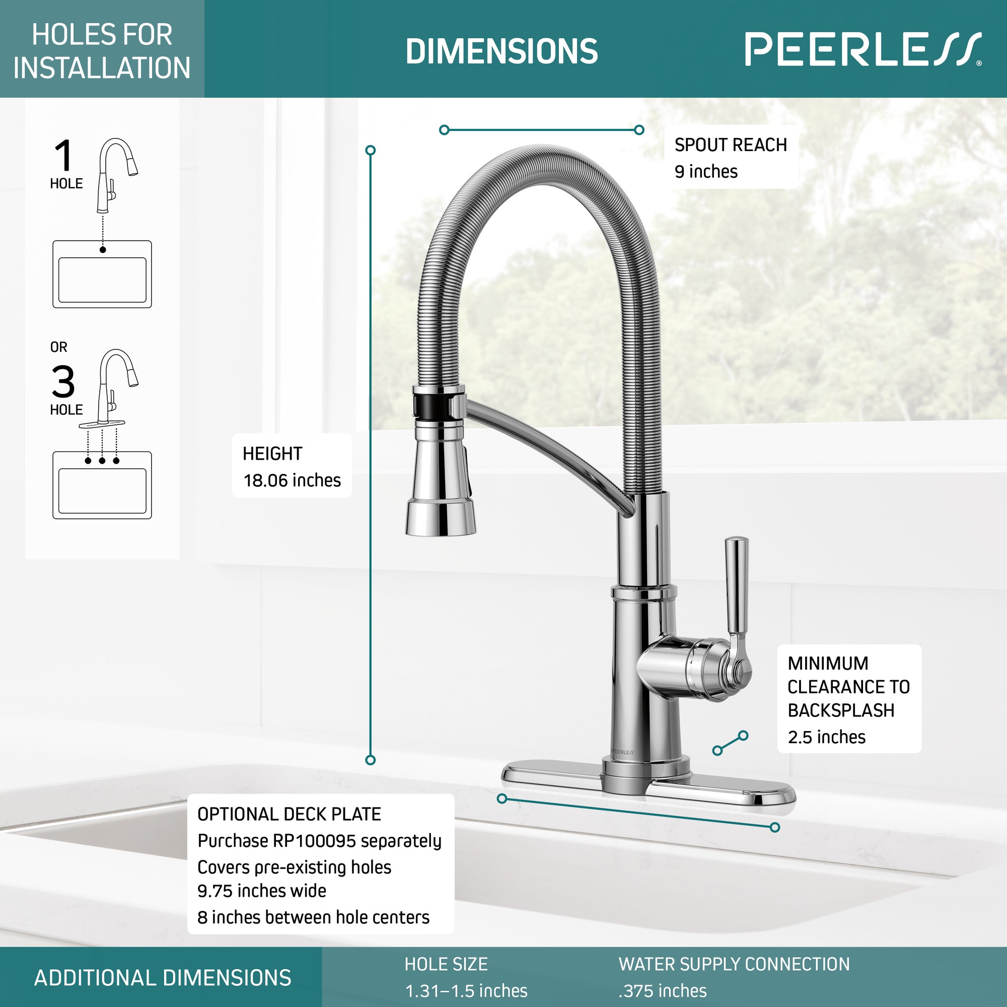 Peerless P7924LF Kitchen-Faucets - View #11