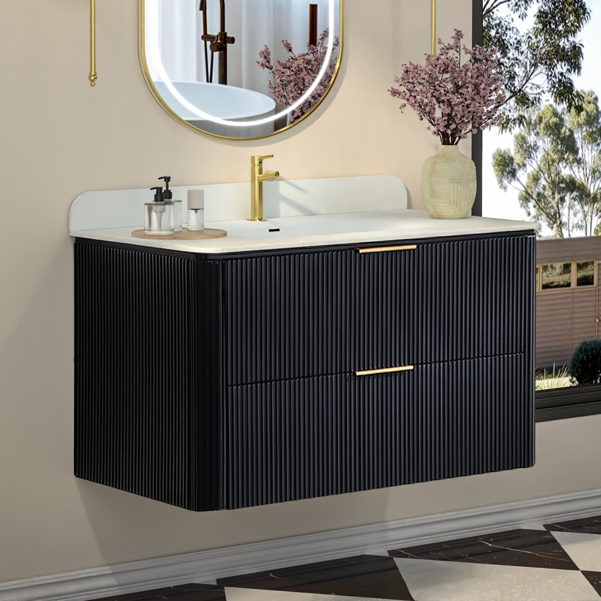 AAZJ JDEX-V18BV36BL Bath-Vanity-Combo - View #2