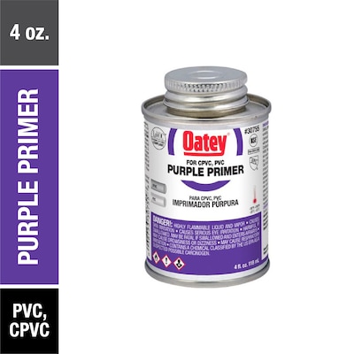 Purple Cpvc And Pvc Primer, How To Get Purple Pvc Primer Off Floor