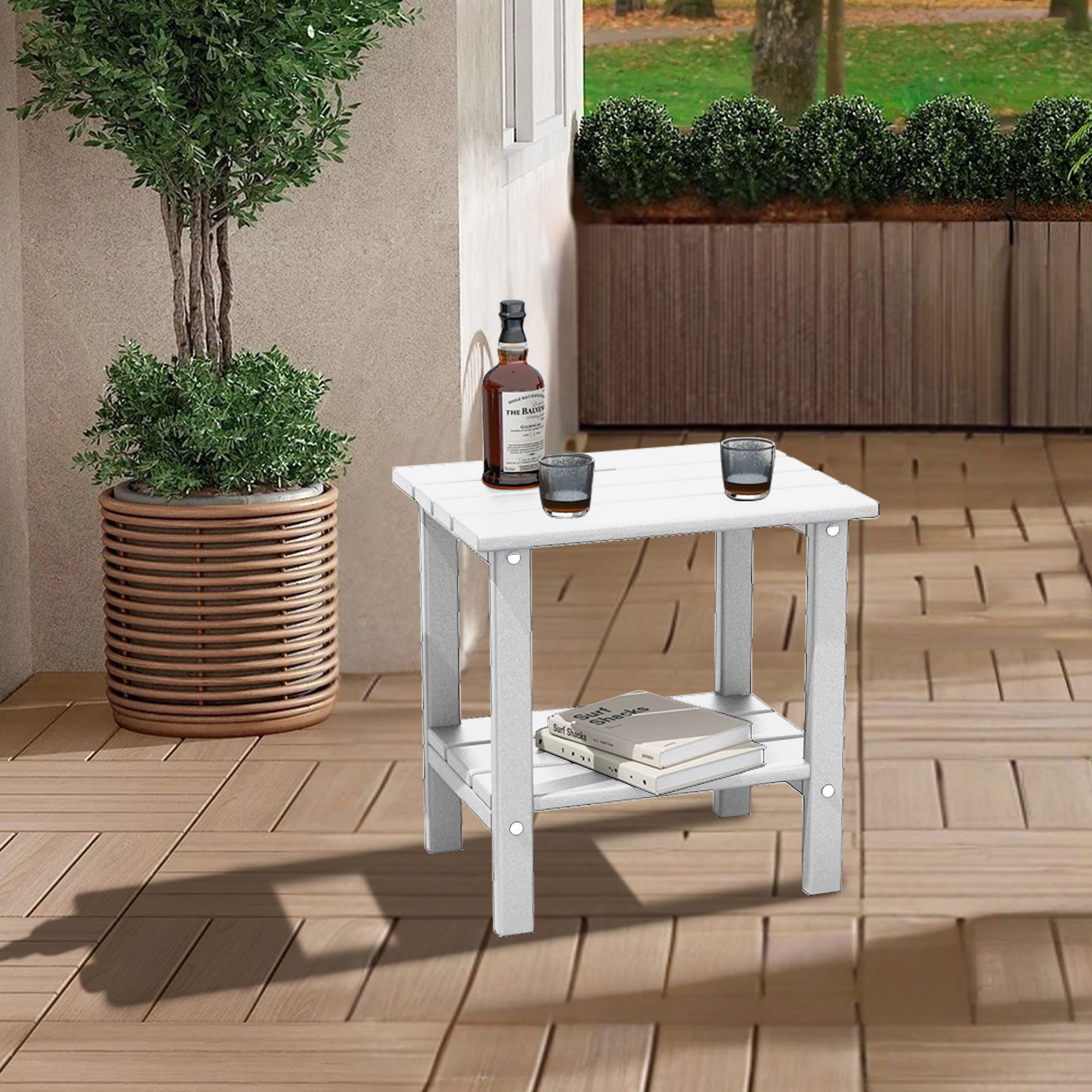 Decksplore BSHTE0PE1WH1 Patio-Tables - View #3