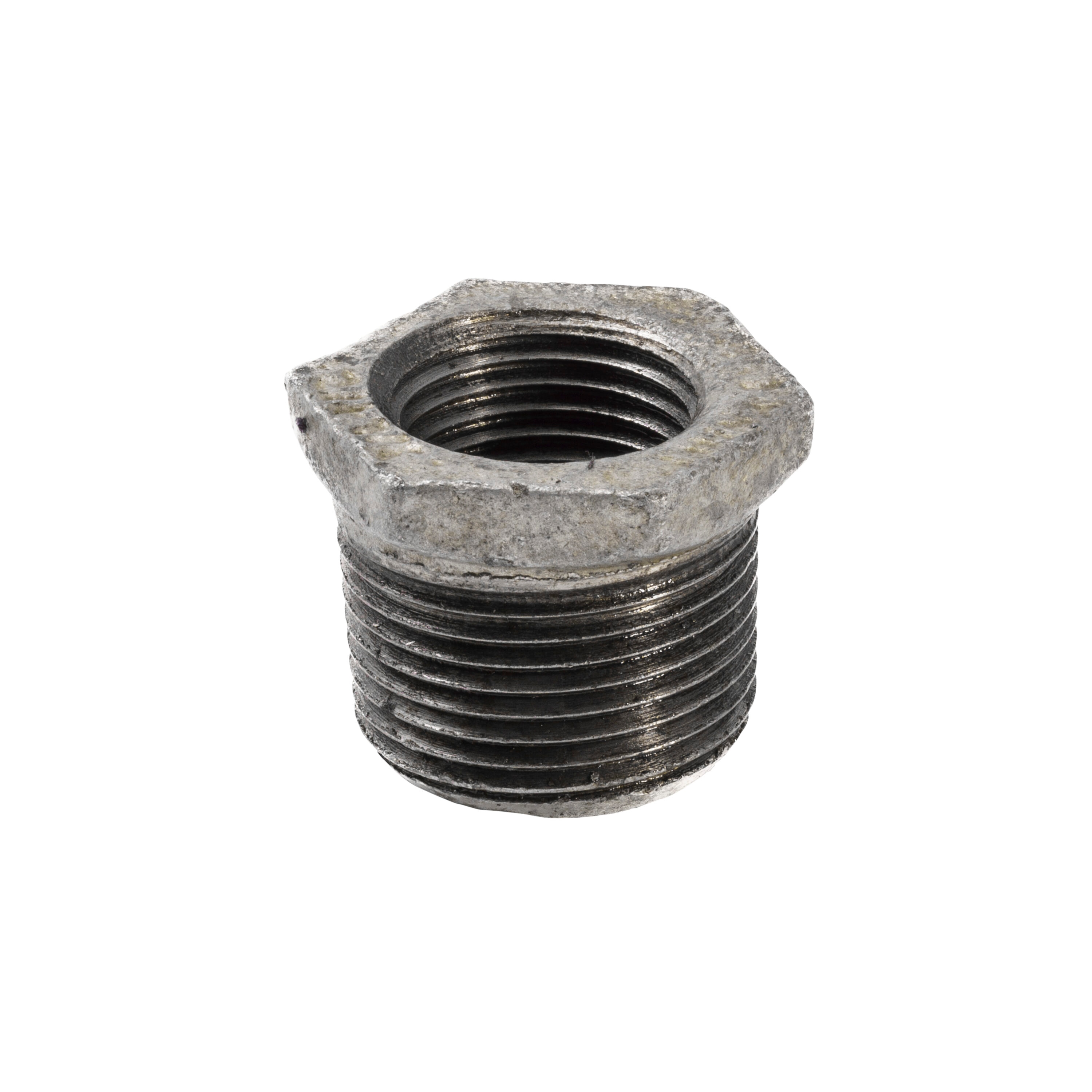 RELIABILT  1/2-in x 3/8-in Galvanized Malleable Iron Hex Bushing