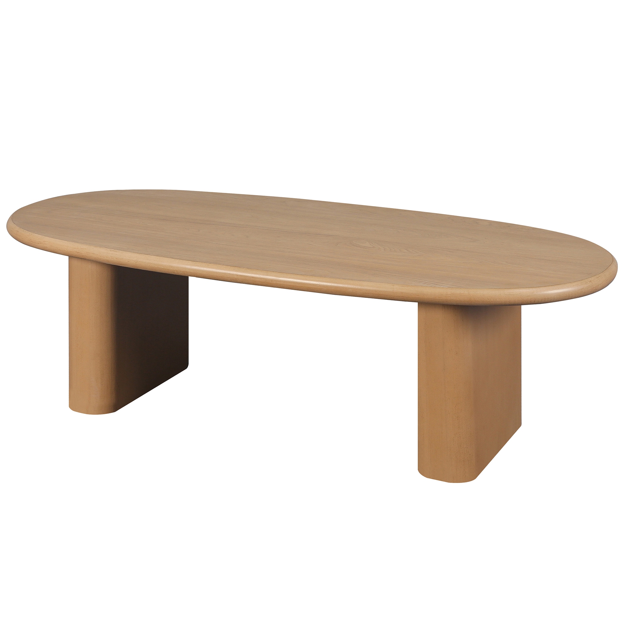 Bybafun YD2400005 Natural Wood MDF Modern Coffee Table