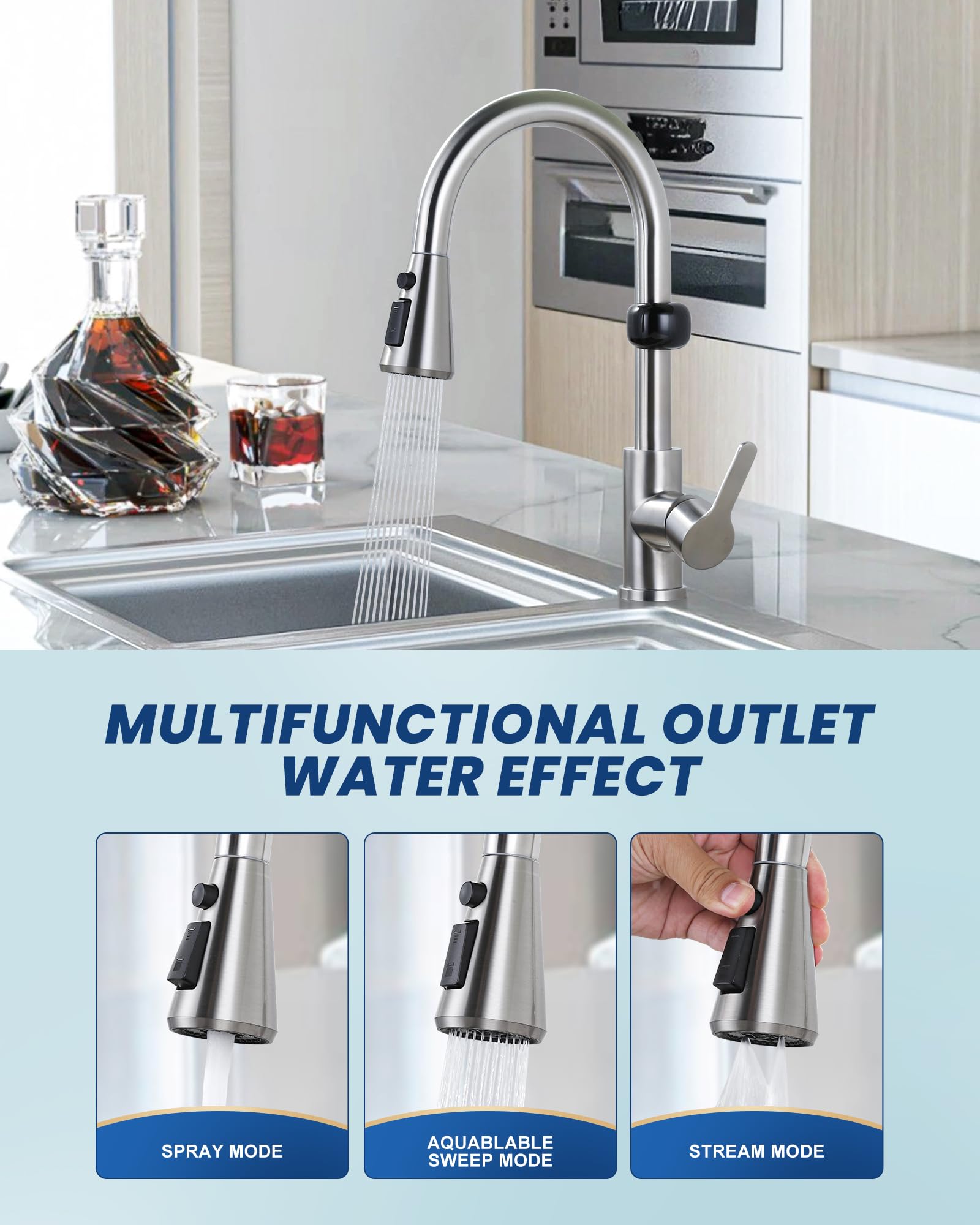 LILILIAN FMY LRO0820E046 Kitchen-Faucets - View #3