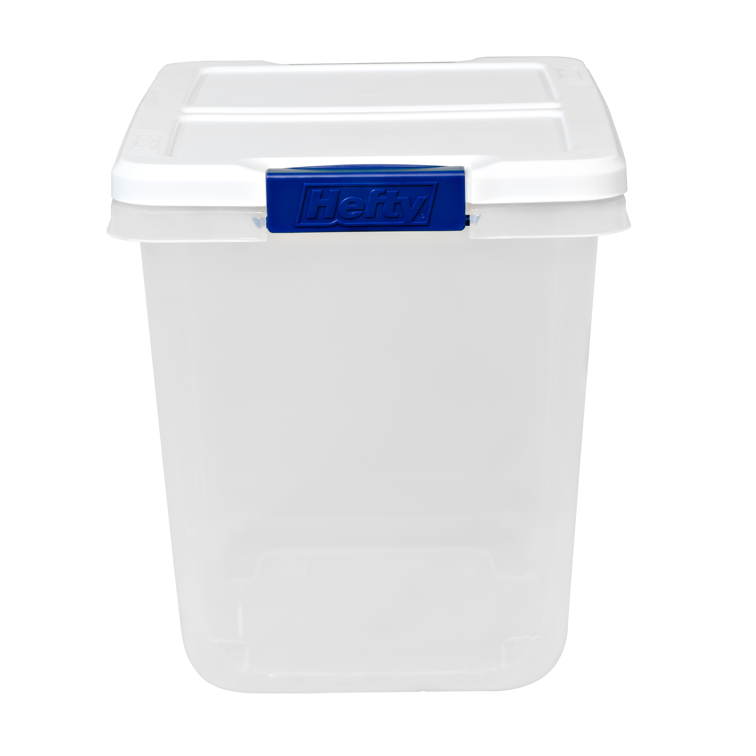 Hefty storage bin with hinged lid.10a - Lil Dusty Online Auctions