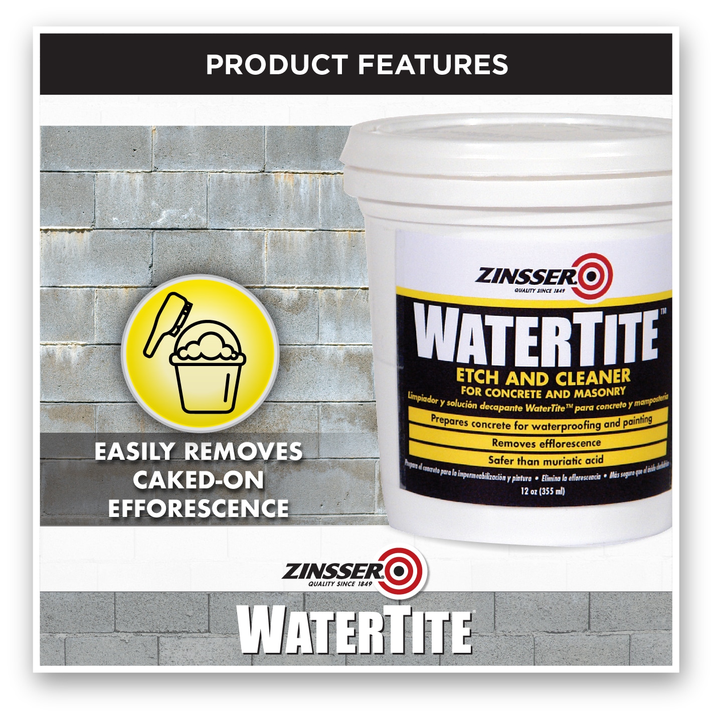 Zinsser 5082 Concrete-Preparation - View #2