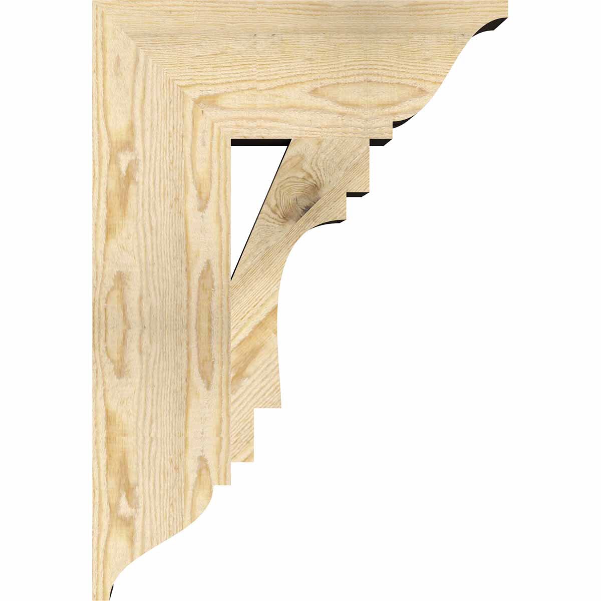 Ekena Millwork BKT06X18X26MRC01RDF Exterior-Brackets-Braces - View #3