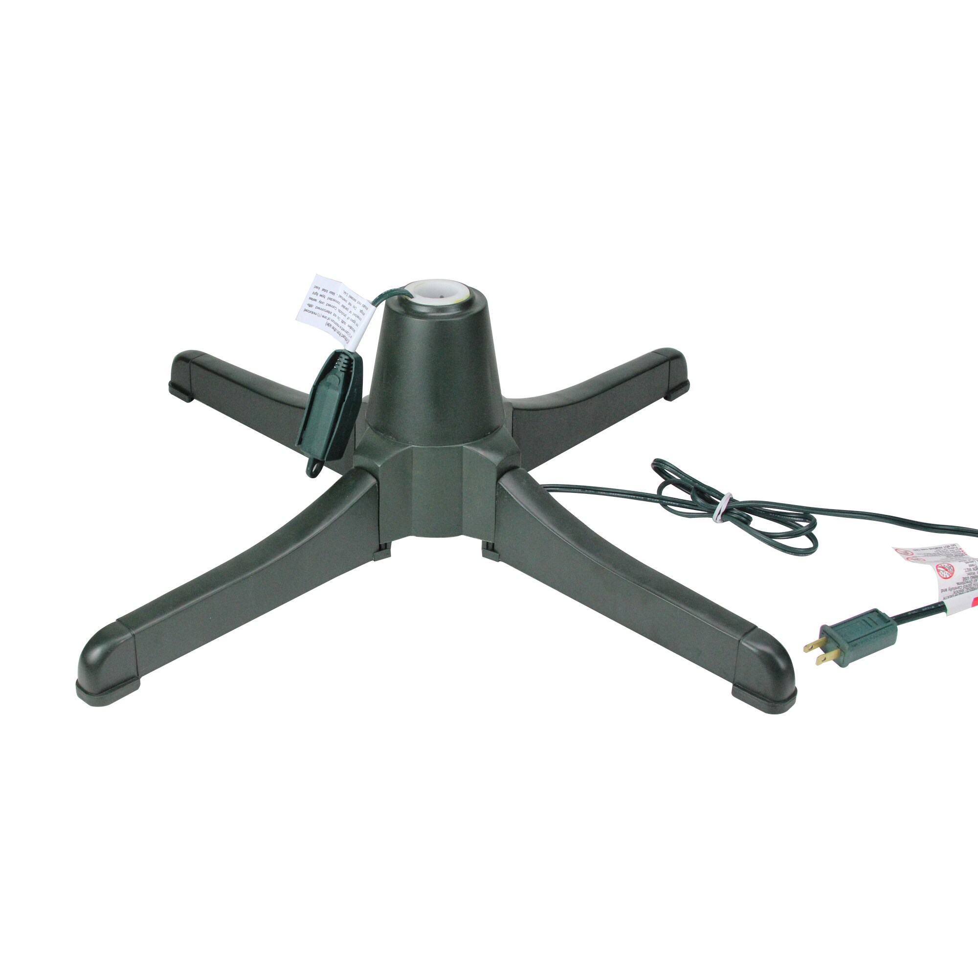 CMI 6227407 24-in Plastic Rotating 6-ft Tree Stand