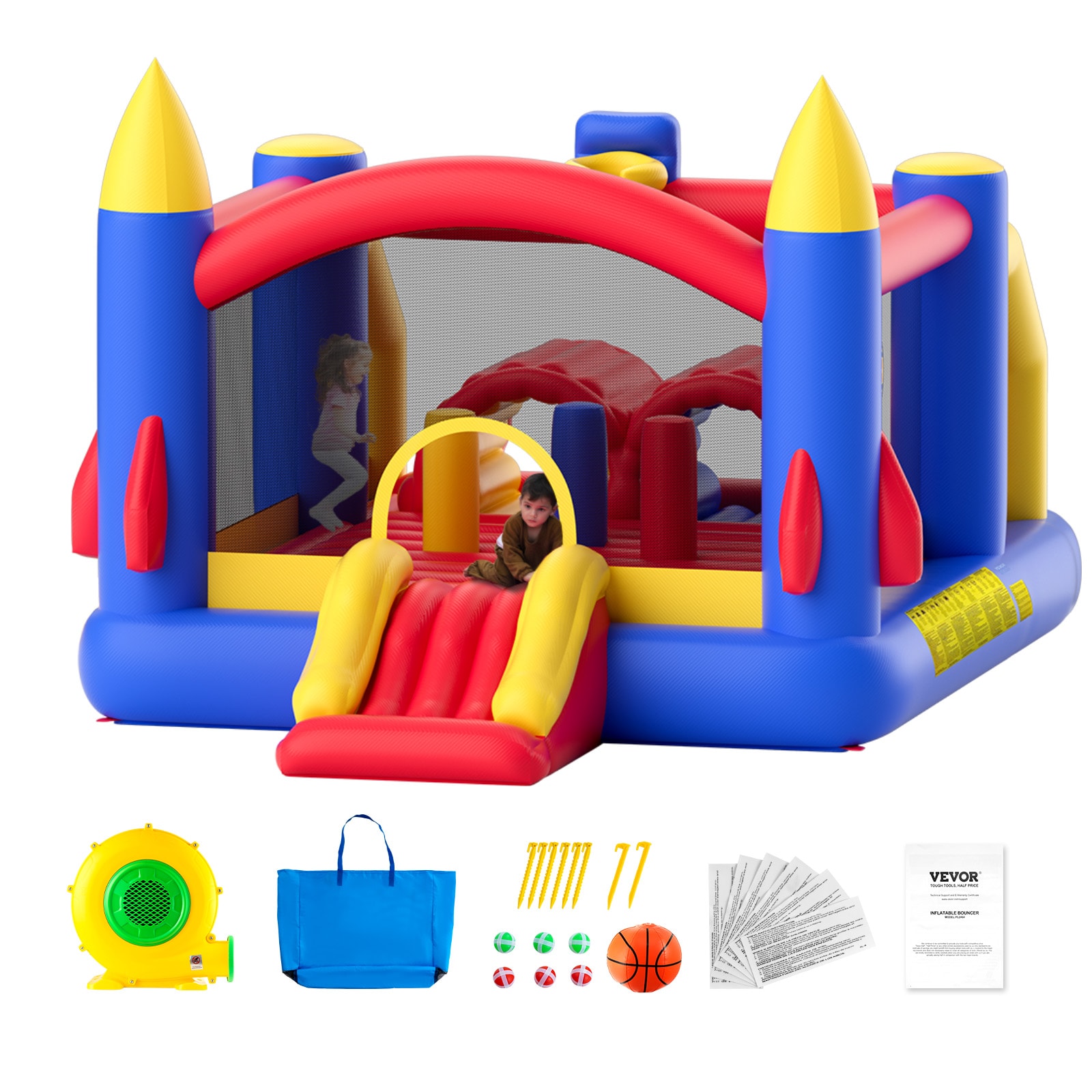 VEVOR CQCBBHYC101164JT9V1 96.5-in Climb and Slide