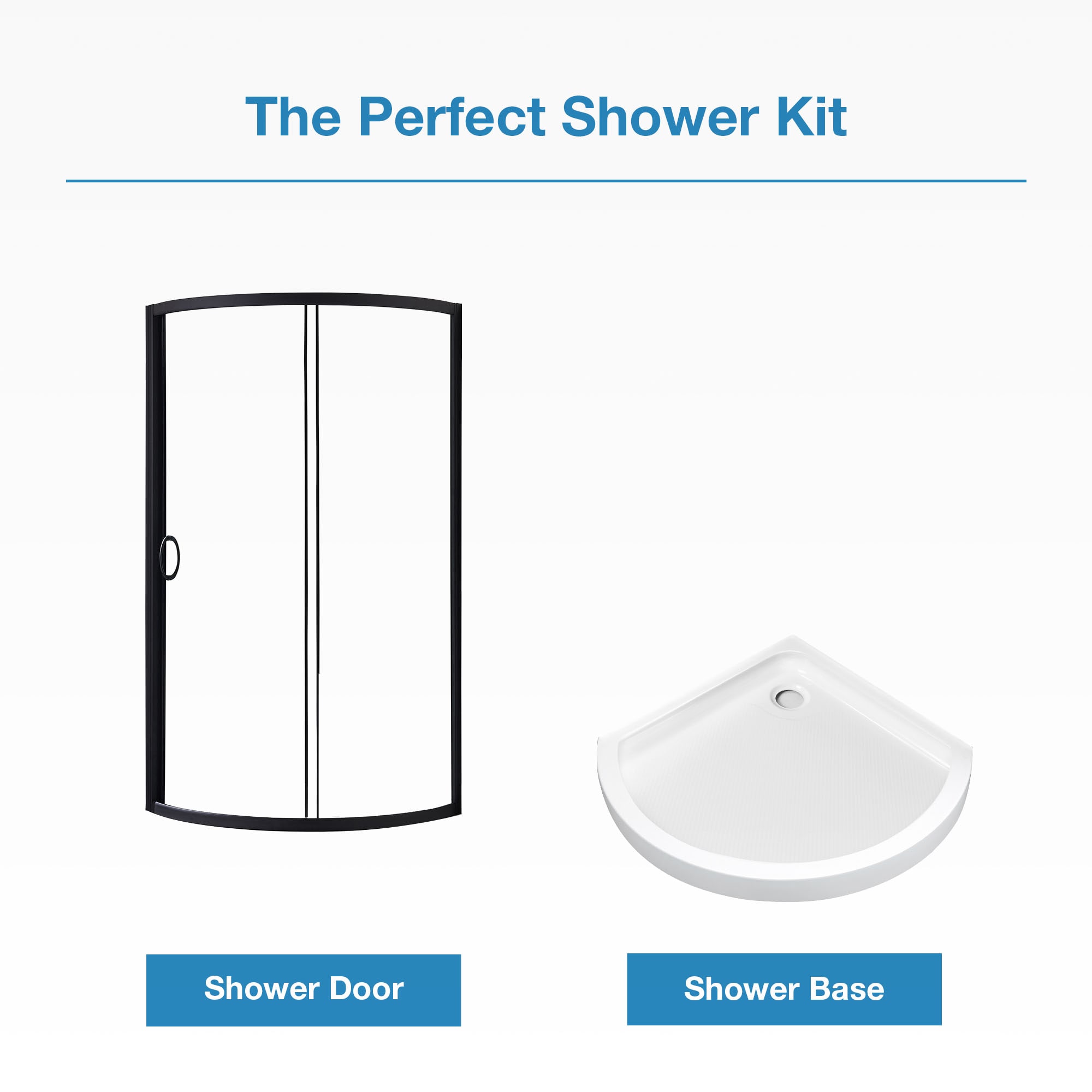 OVE Decors 15SKC-BREE32-BLK Alcove-Shower-Kit - View #3