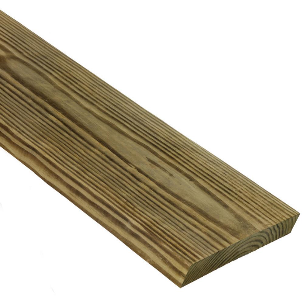 Severe Weather 2 In X 12 In X 8 Ft 2 Prime Ground Contact Wood