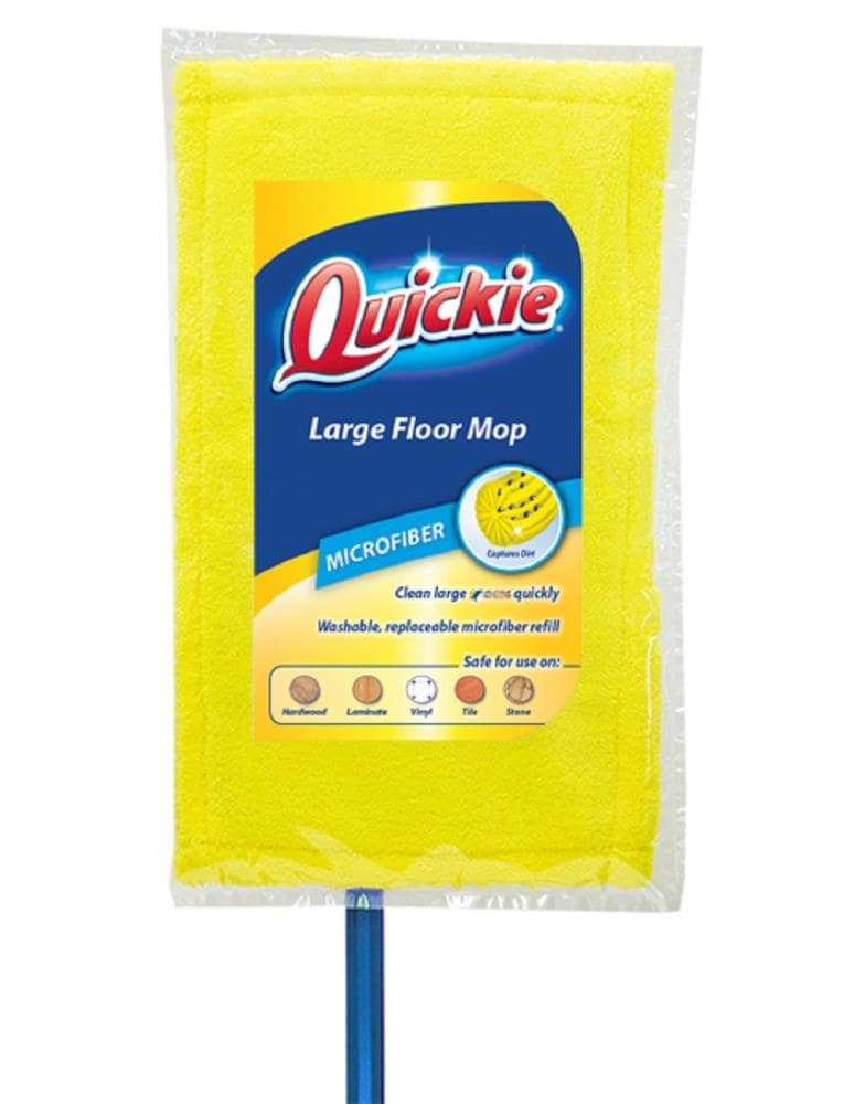 Quickie Microfiber Hardwood Floor Mop, 48 Handle, Green - Sam's Club