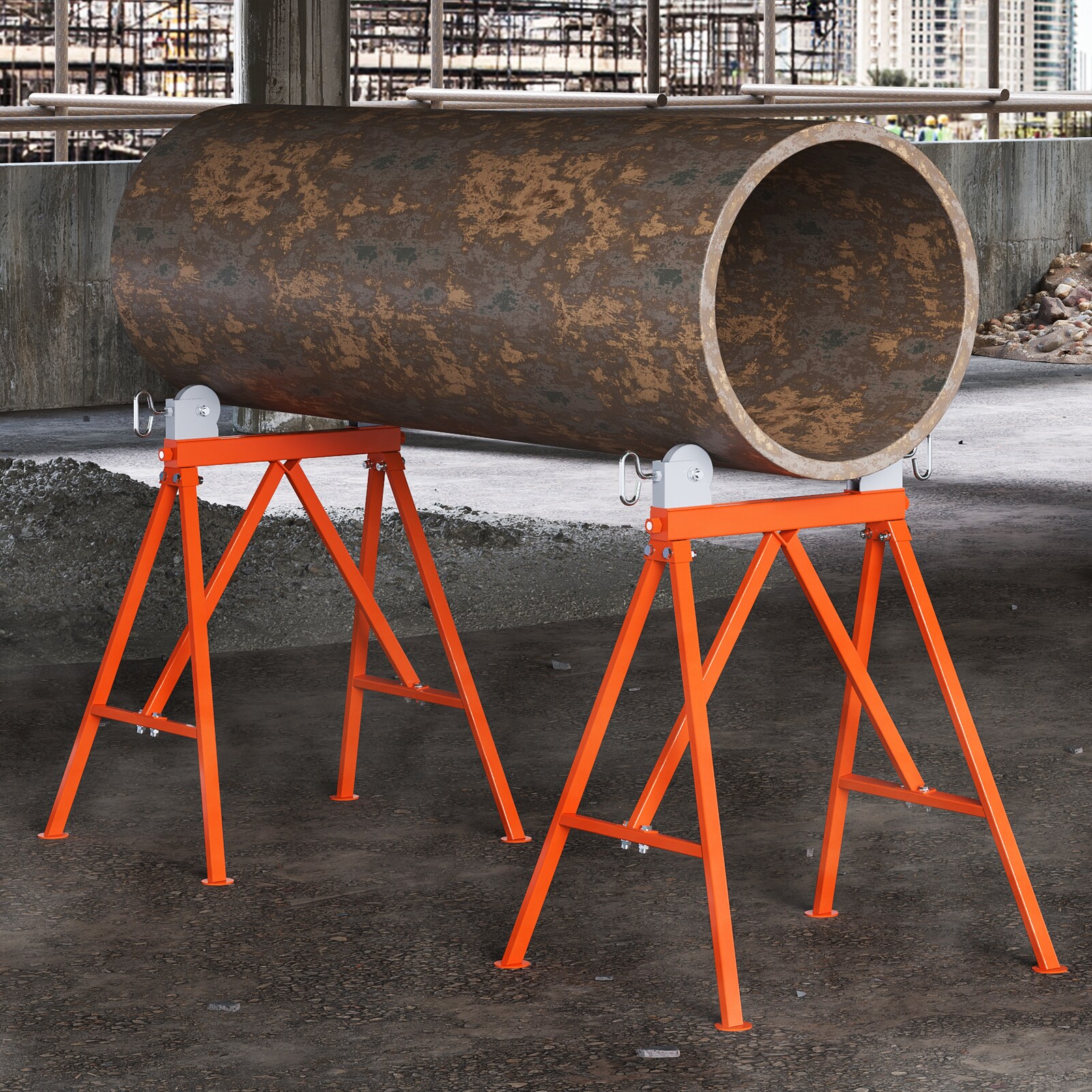 VEVOR ZXGDZCZJ35YCQ3B2SV0 Pipe-Support-Clamps - View #2