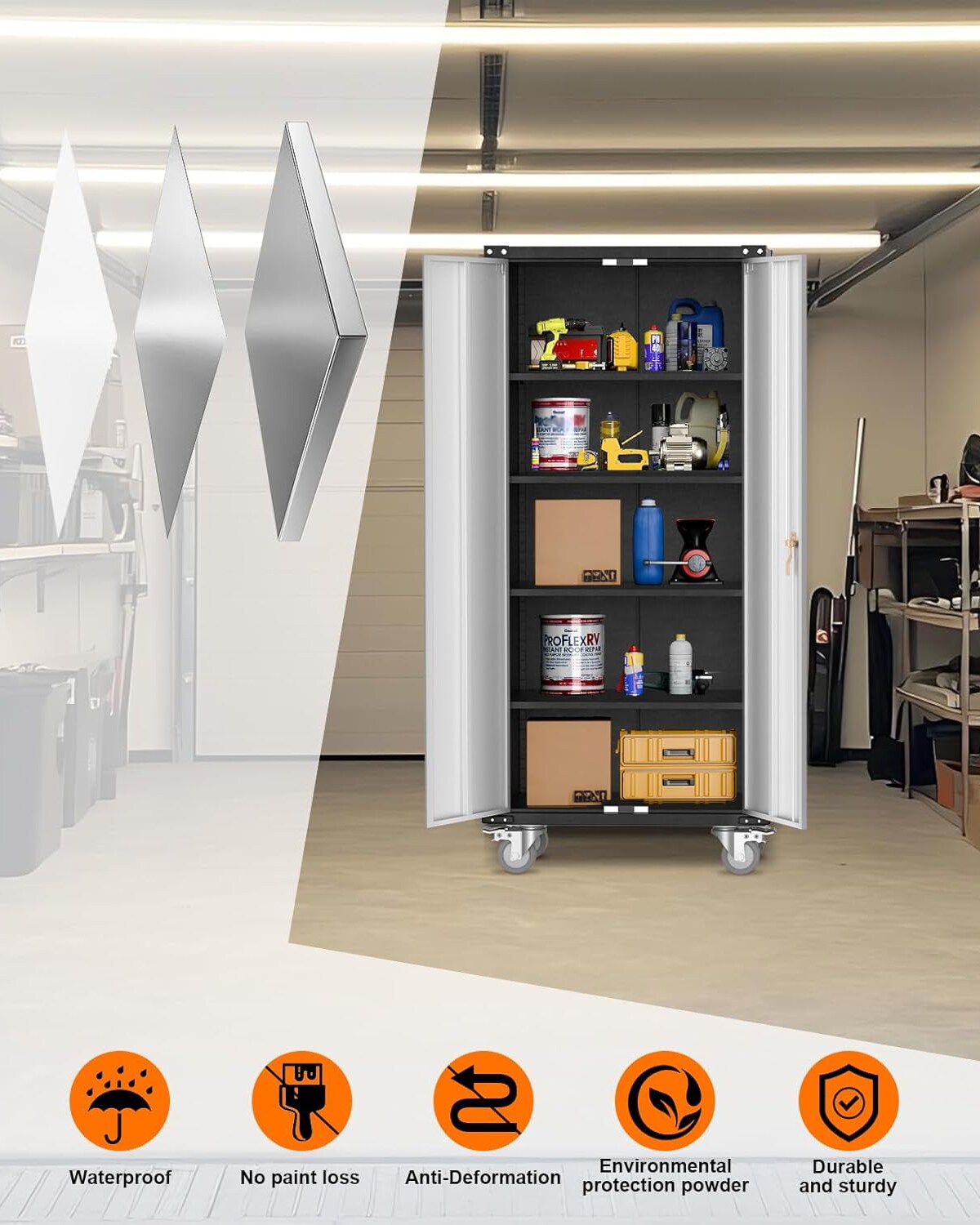 Der Rose LMXPTH-333G-0903NMVP Utility-Storage-Cabinets - View #3