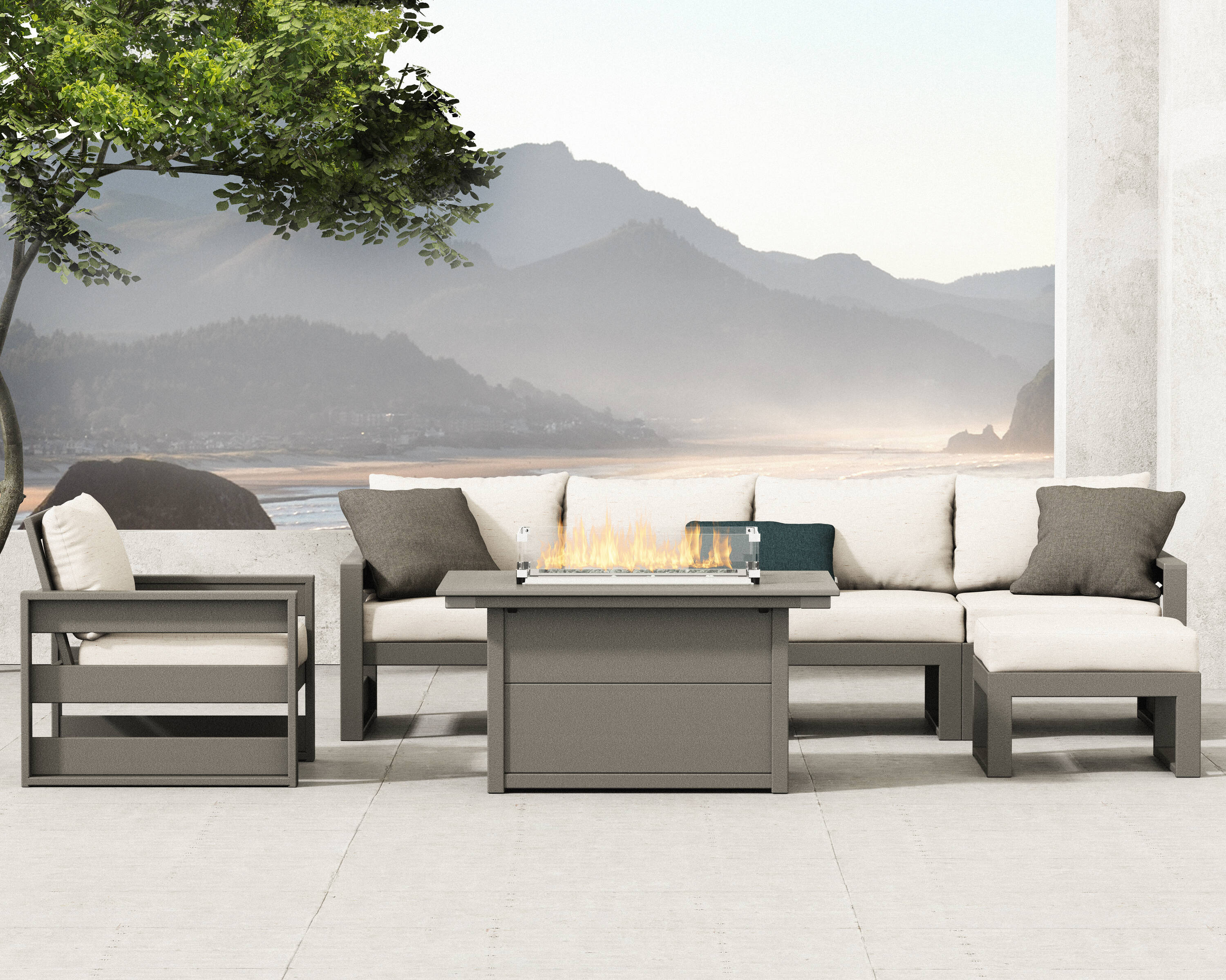 POLYWOOD CTF3446RECTTE Patio-Tables - View #6