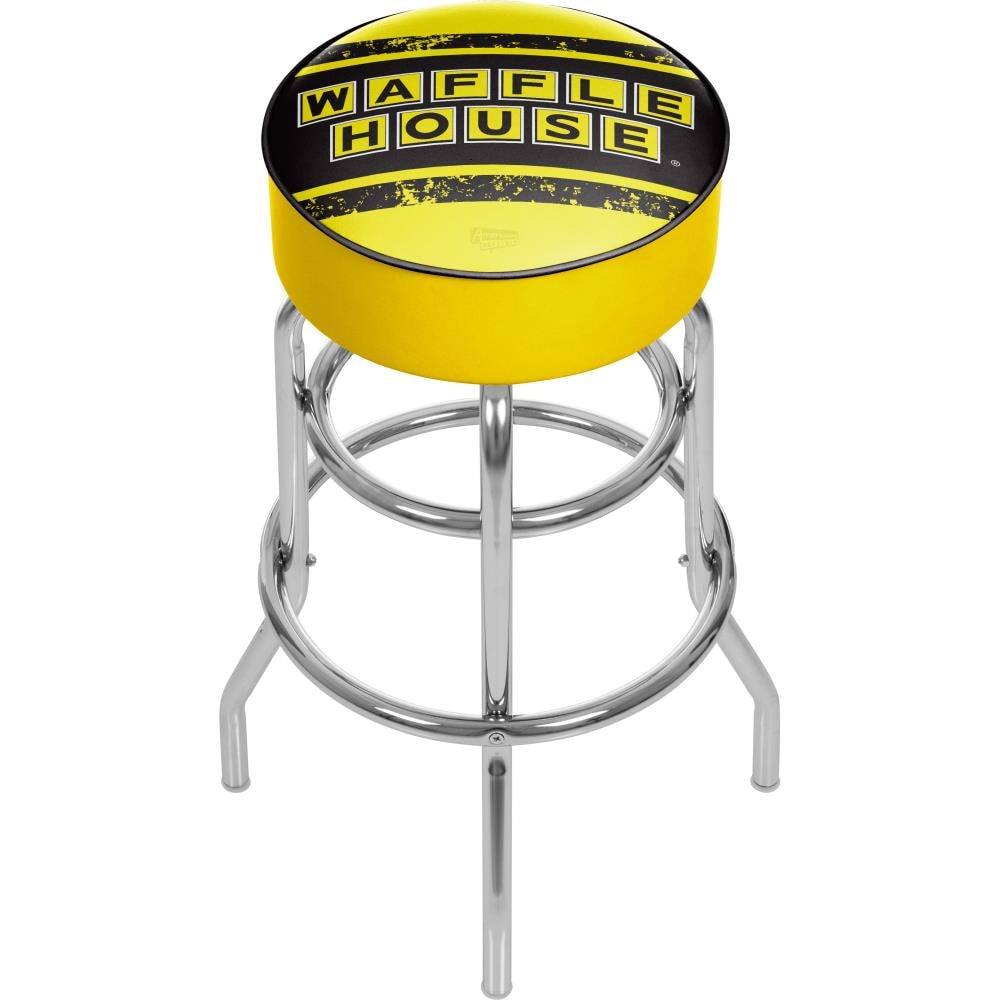 Trademark Gameroom Maine Black Bears Bar Stools Chrome Bar height