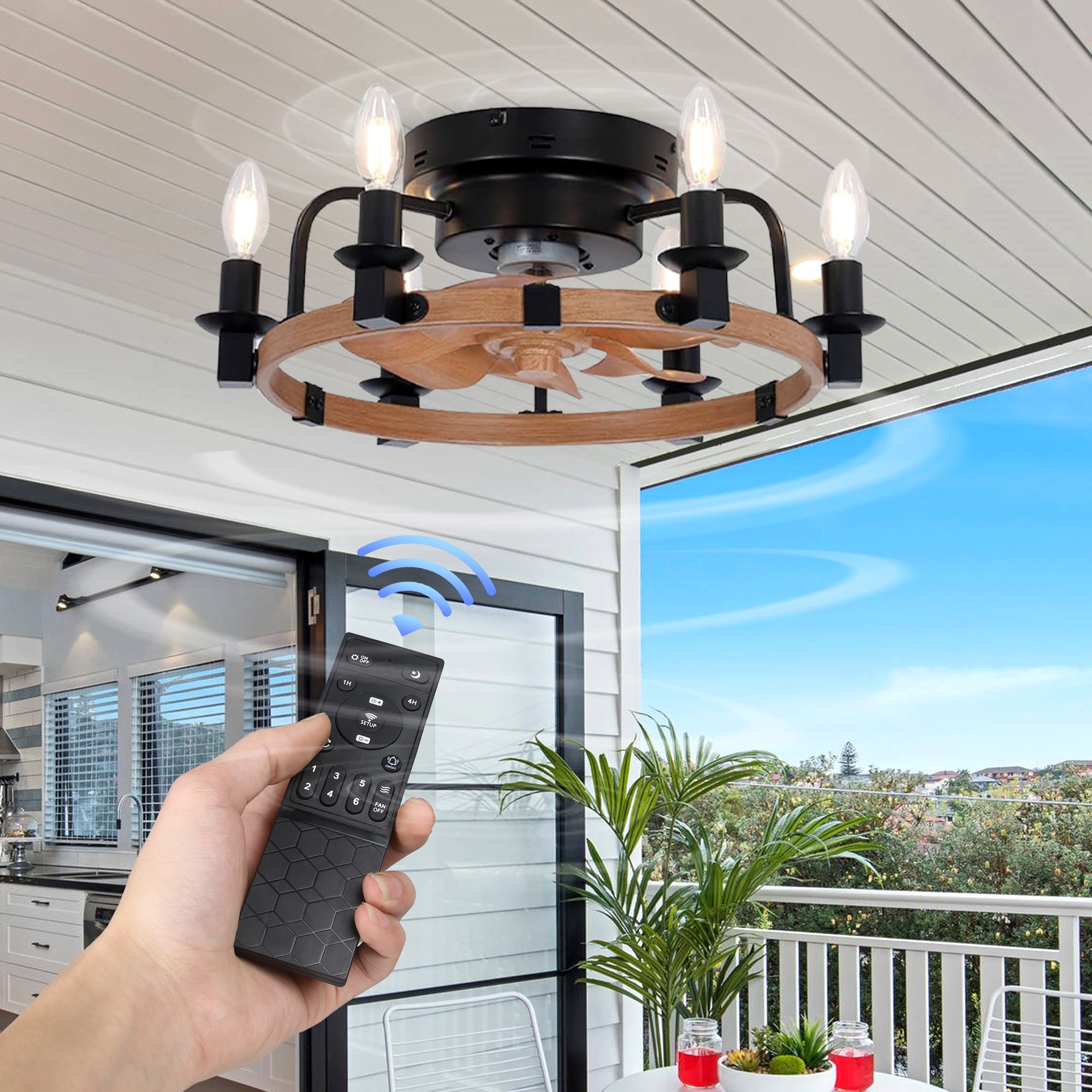 Sunrinx MG9-CF-1 Ceiling-Fans - View #3