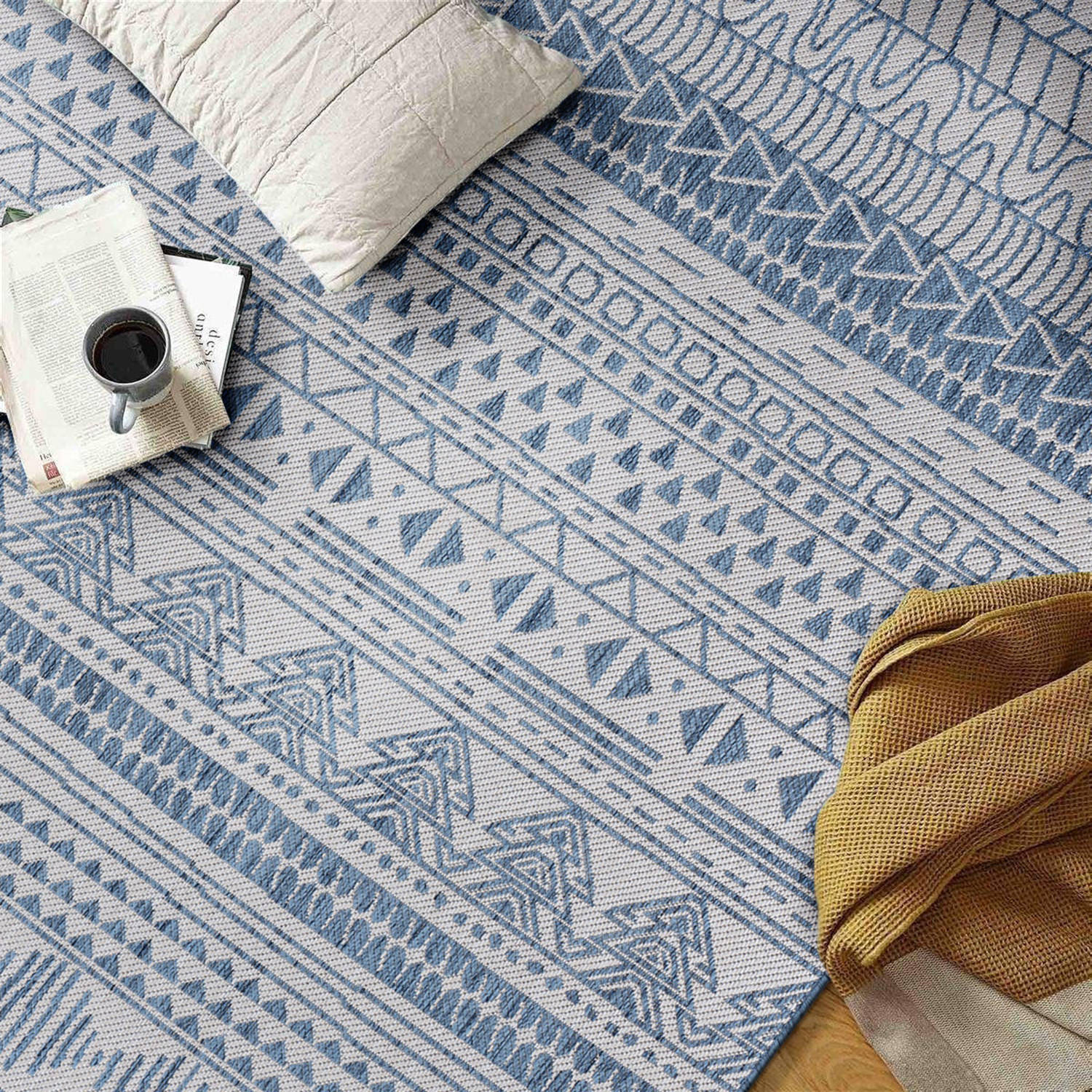 World Rug Gallery 122BLUE5X7 rugs - View #10