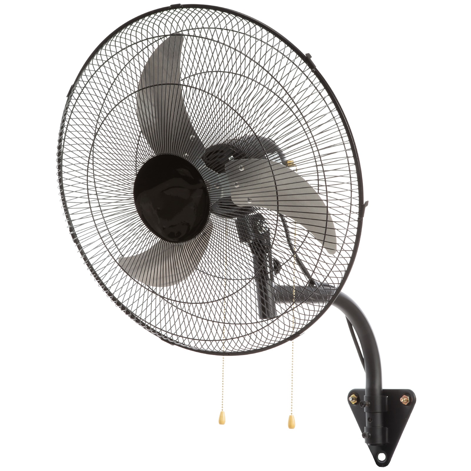 Mecale 20-in Wall Mounted Fan 3500/4000/4650 CFM 3-Speed Black