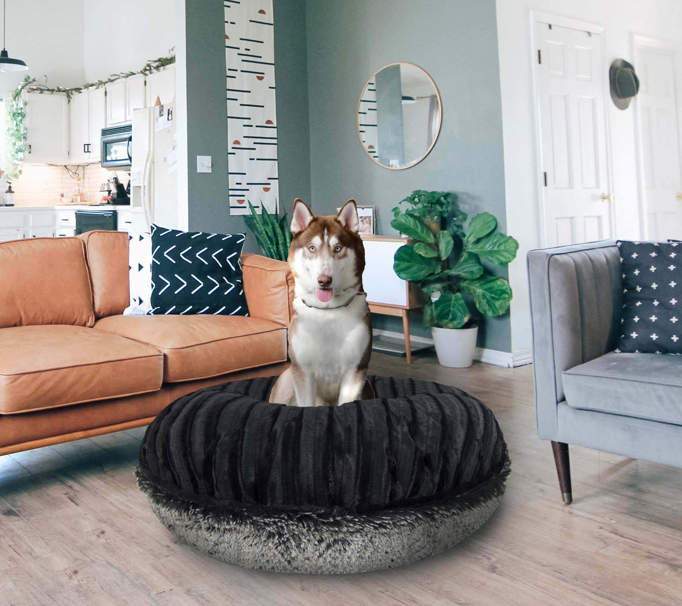 Bessie and Barnie BAGELZ-MFBP-MD Pet-Beds - View #3