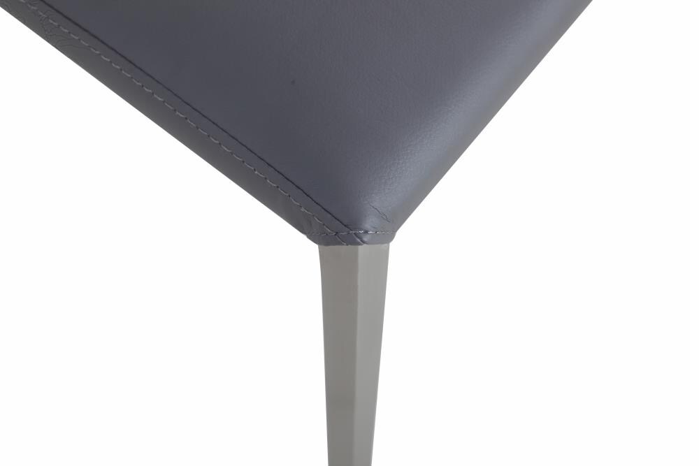 Chintaly Imports ELSA-SC-GRY Dining-Chairs - View #5